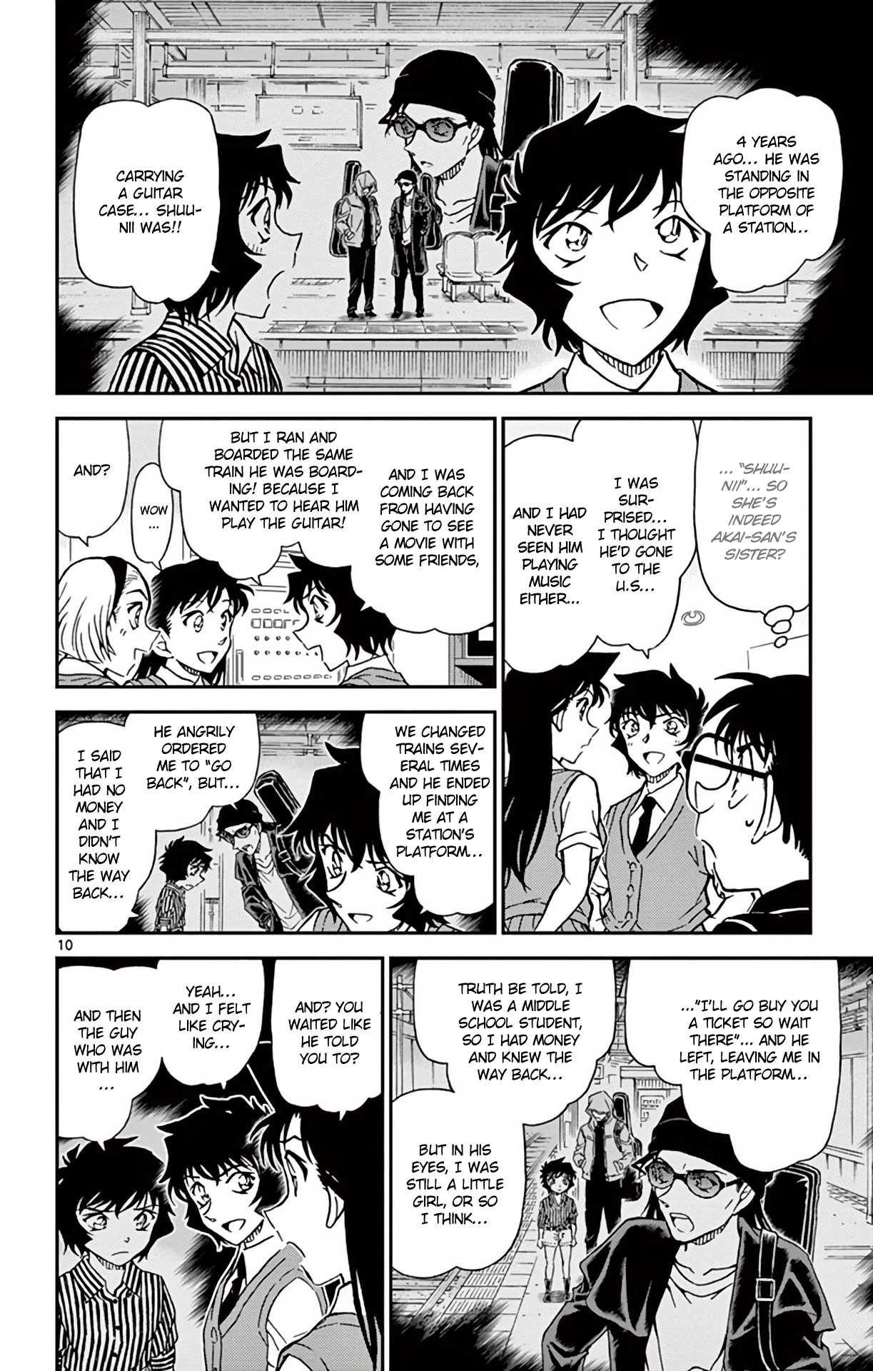 Detective Conan Chapter 937 page 11 - Chapter 937: The Erased Clue