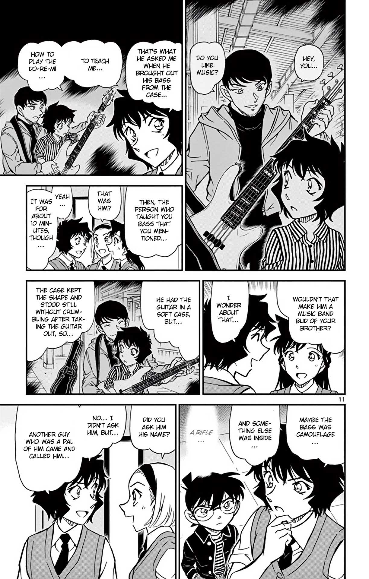Detective Conan Chapter 937 page 12 - Chapter 937: The Erased Clue