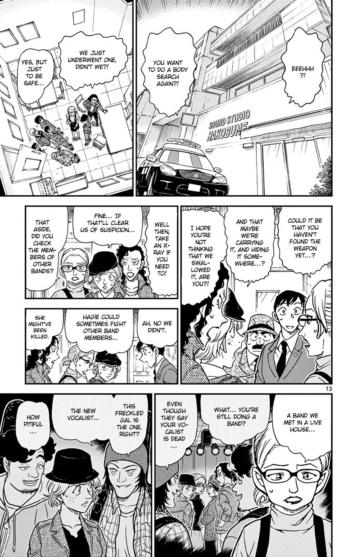 Detective Conan Chapter 937 page 14 - Chapter 937: The Erased Clue