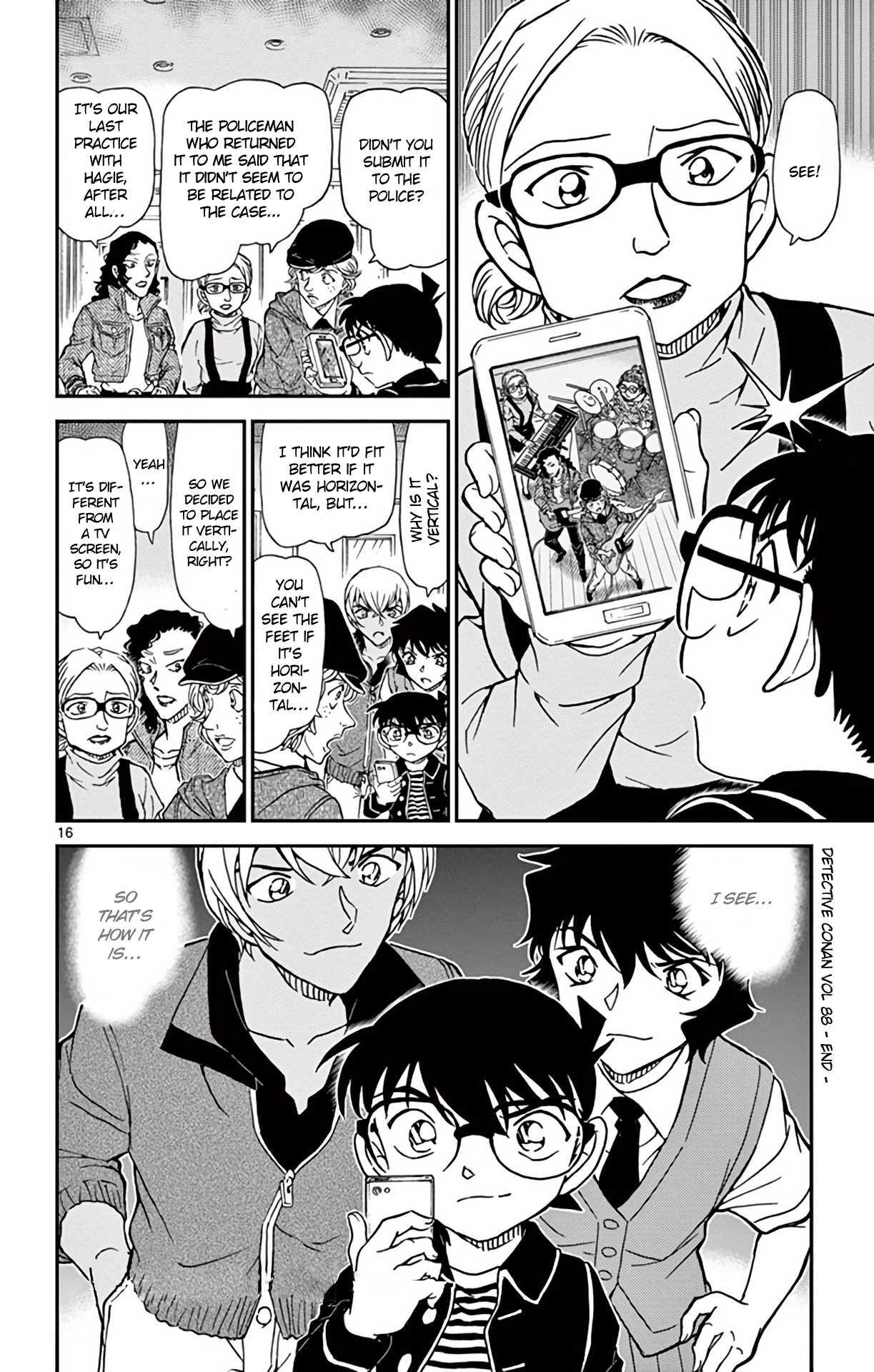 Detective Conan Chapter 937 page 17 - Chapter 937: The Erased Clue