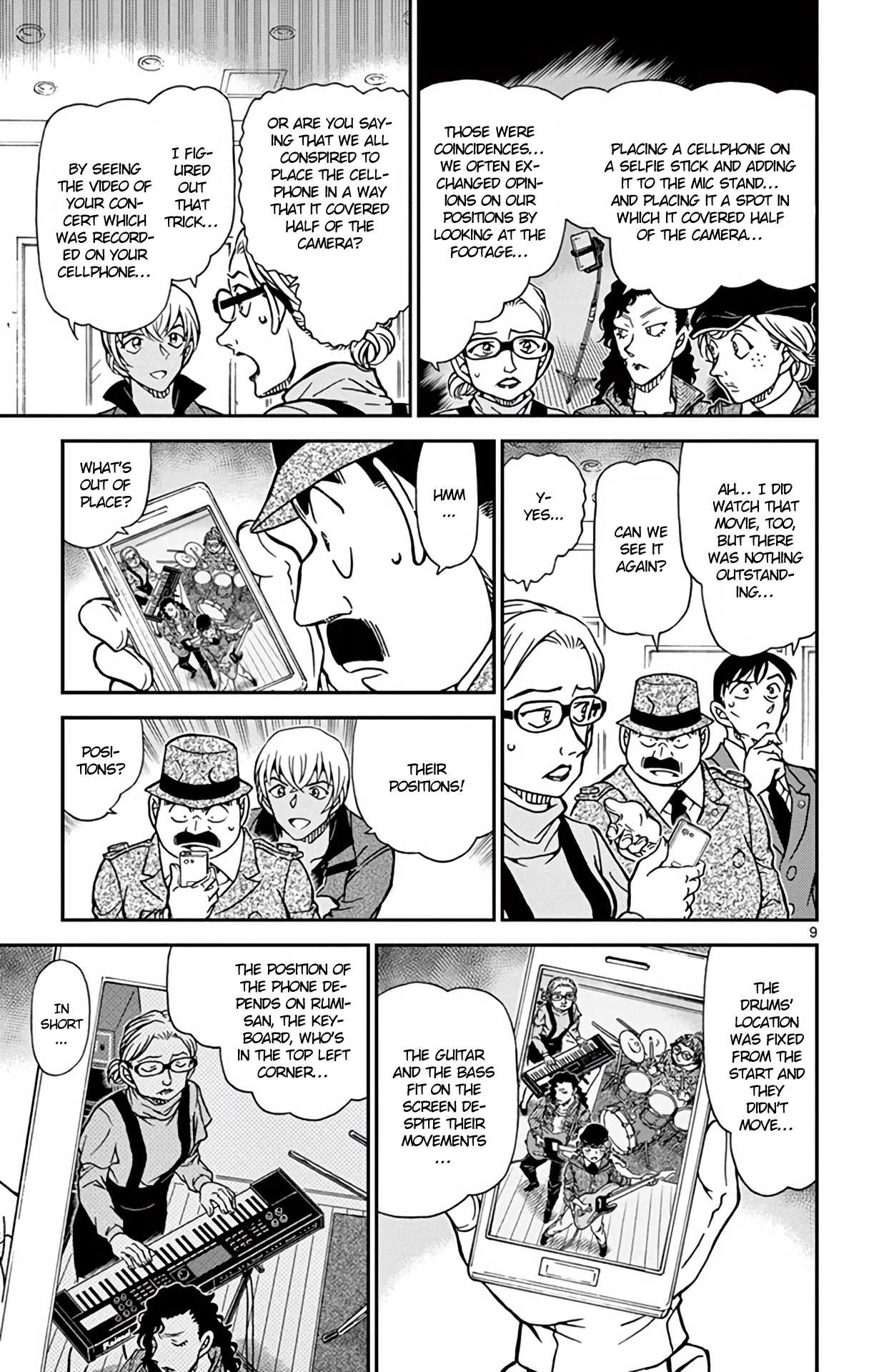 Detective Conan Chapter 938 page 10 - Chapter 938: Crime in the Blind Spot
