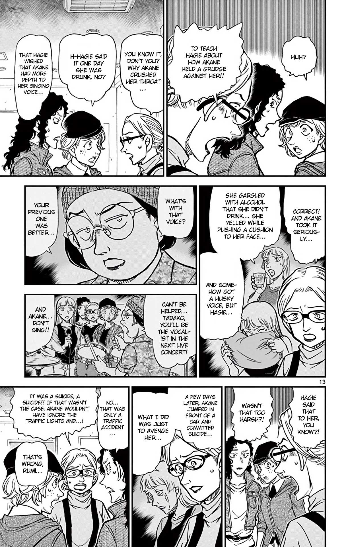 Detective Conan Chapter 938 page 14 - Chapter 938: Crime in the Blind Spot