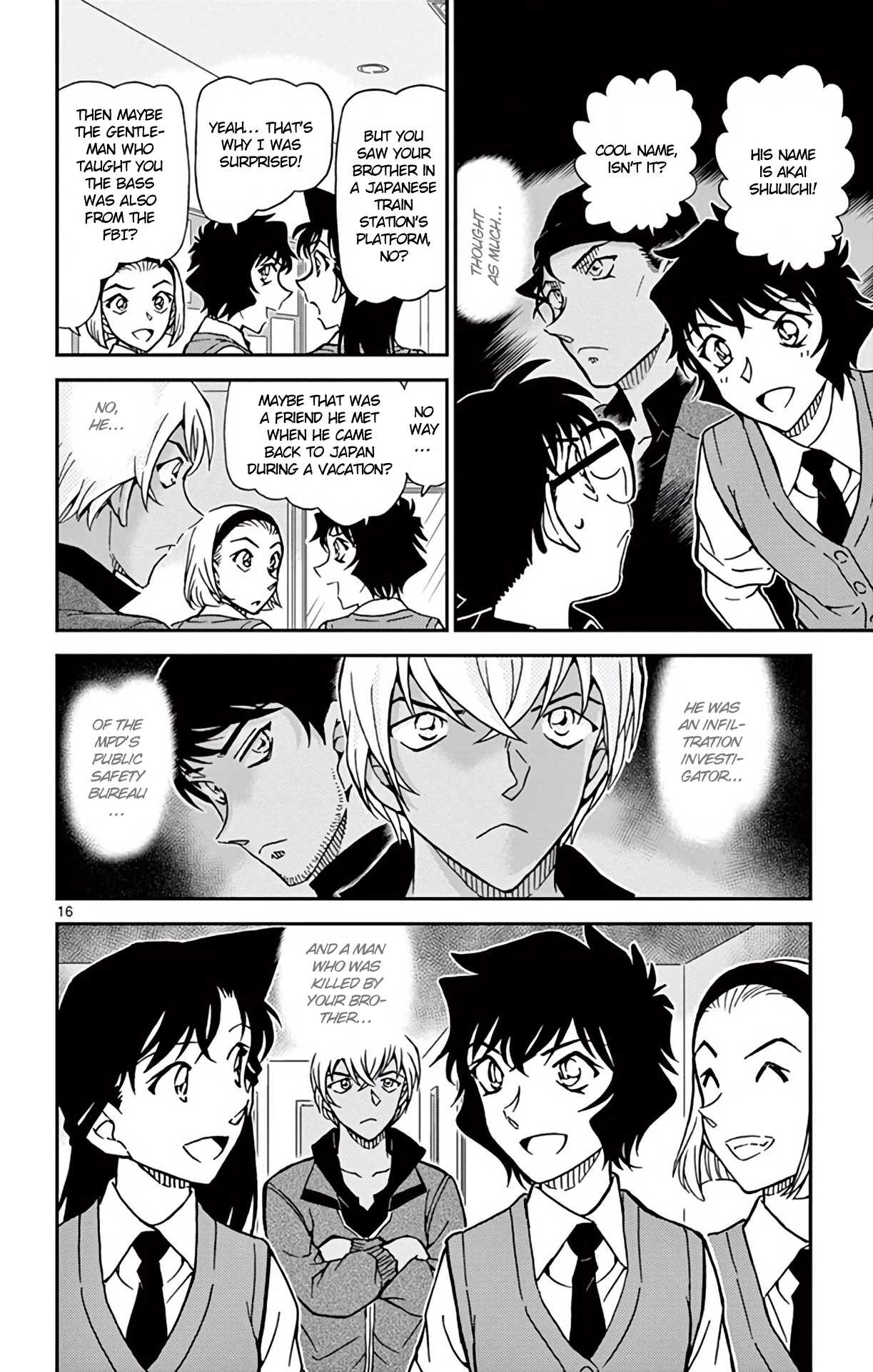 Detective Conan Chapter 938 page 17 - Chapter 938: Crime in the Blind Spot