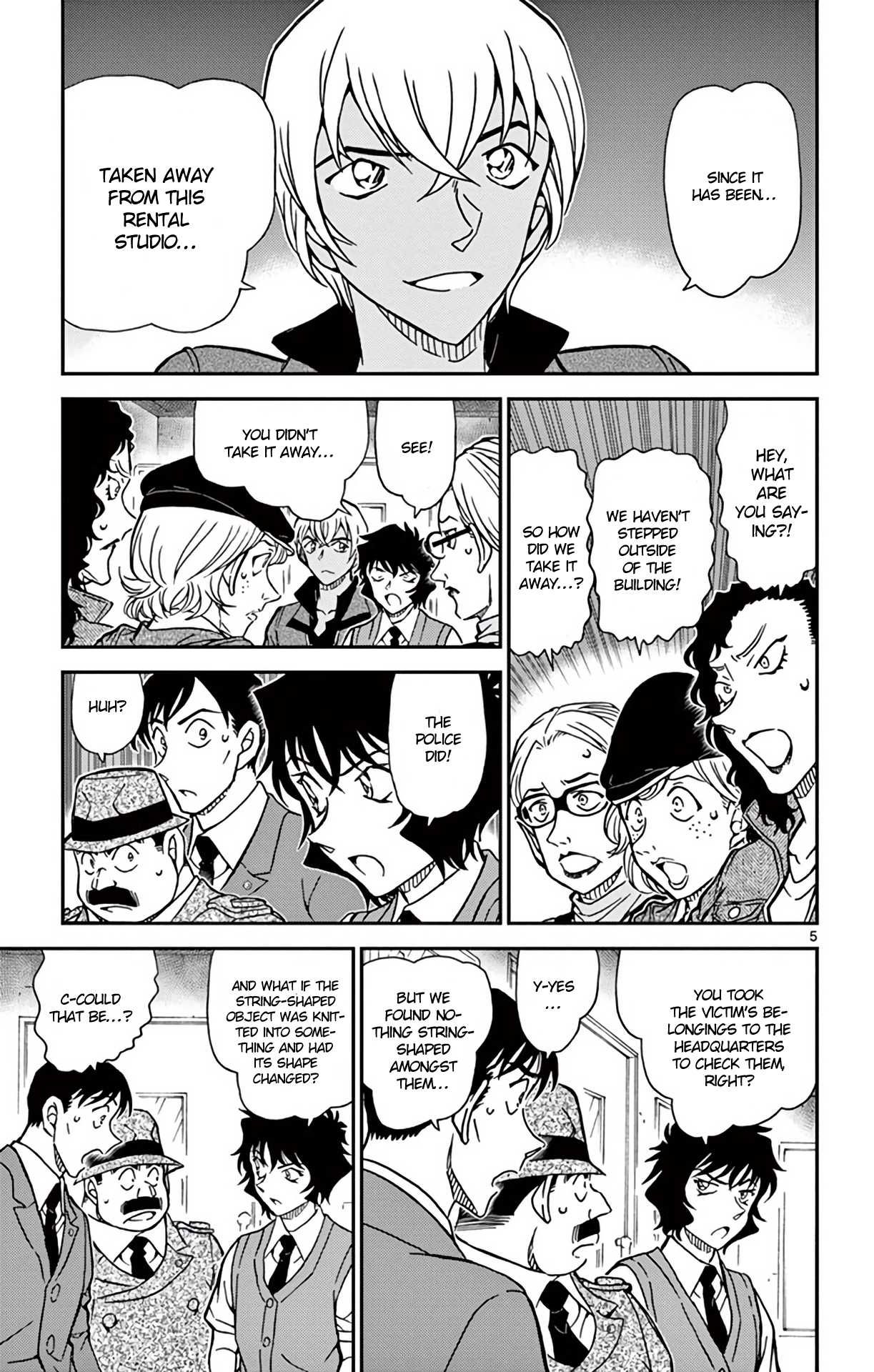 Detective Conan Chapter 938 page 6 - Chapter 938: Crime in the Blind Spot