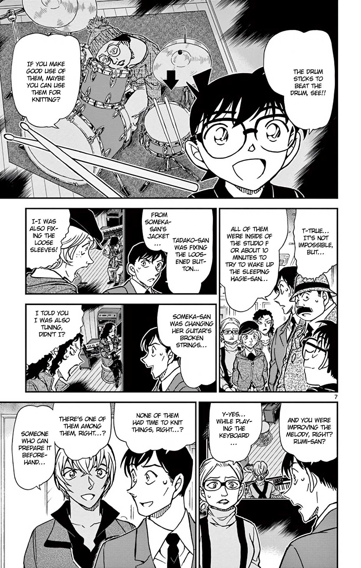 Detective Conan Chapter 938 page 8 - Chapter 938: Crime in the Blind Spot