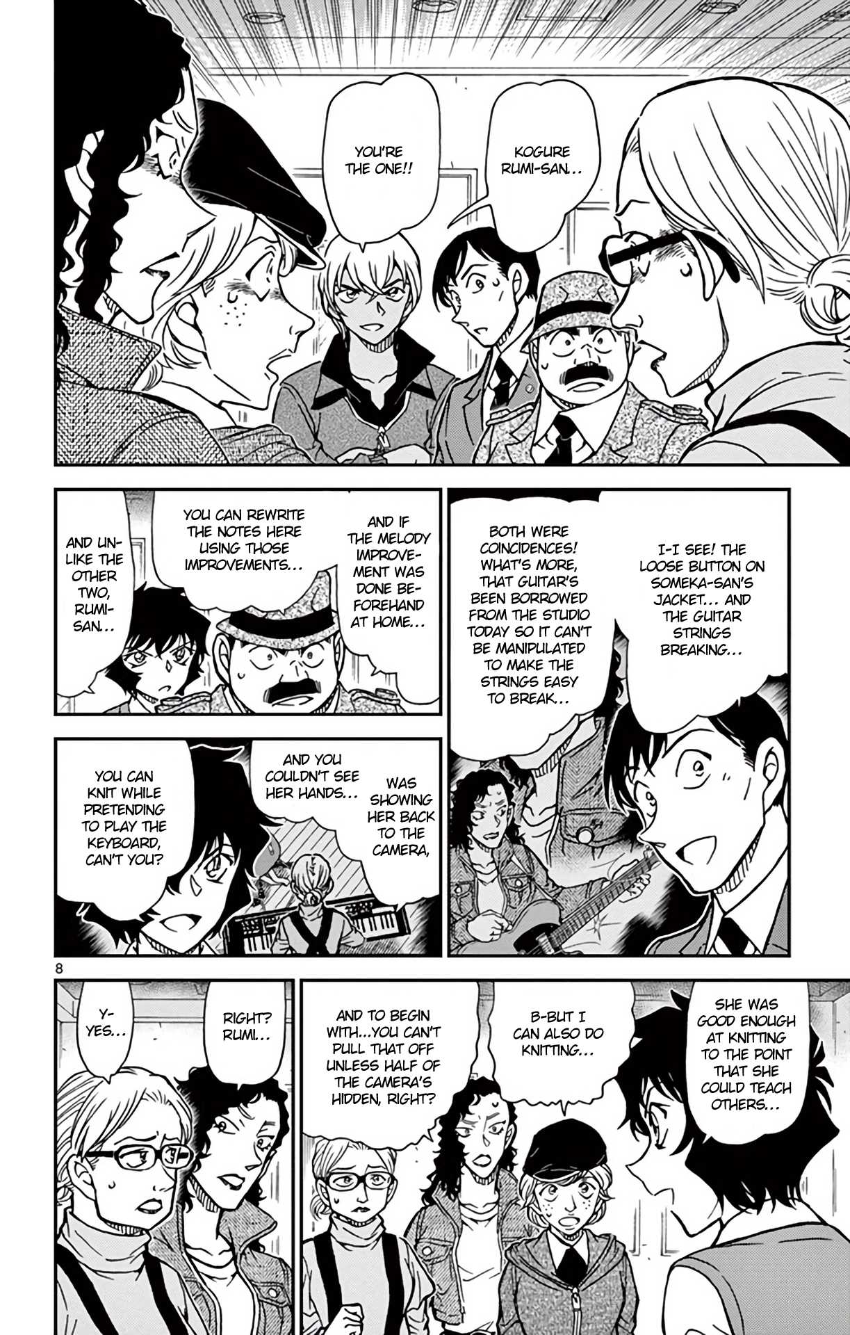 Detective Conan Chapter 938 page 9 - Chapter 938: Crime in the Blind Spot
