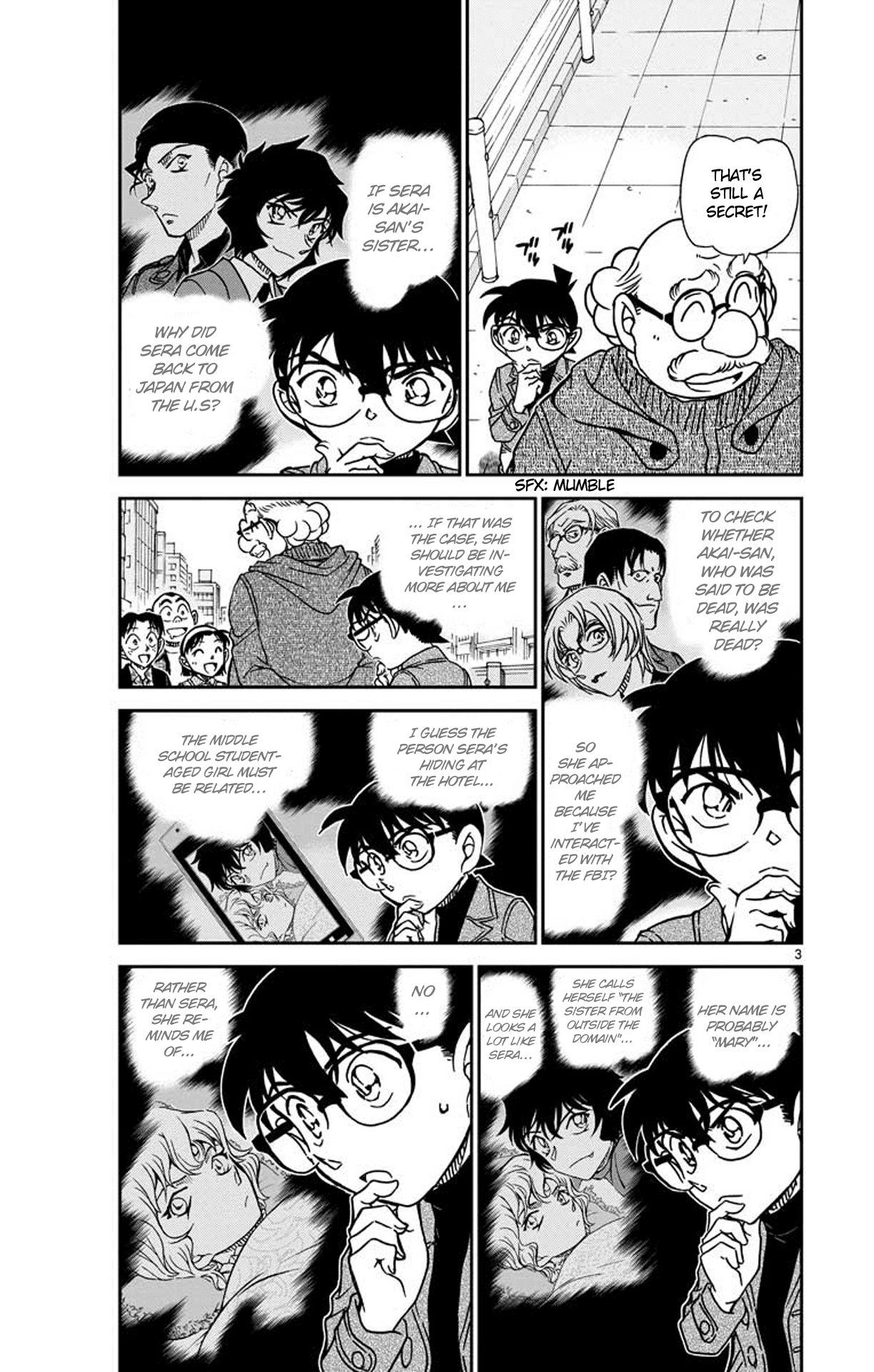 Detective Conan Chapter 939 page 4 - Chapter 939: Lunch at the Department Store