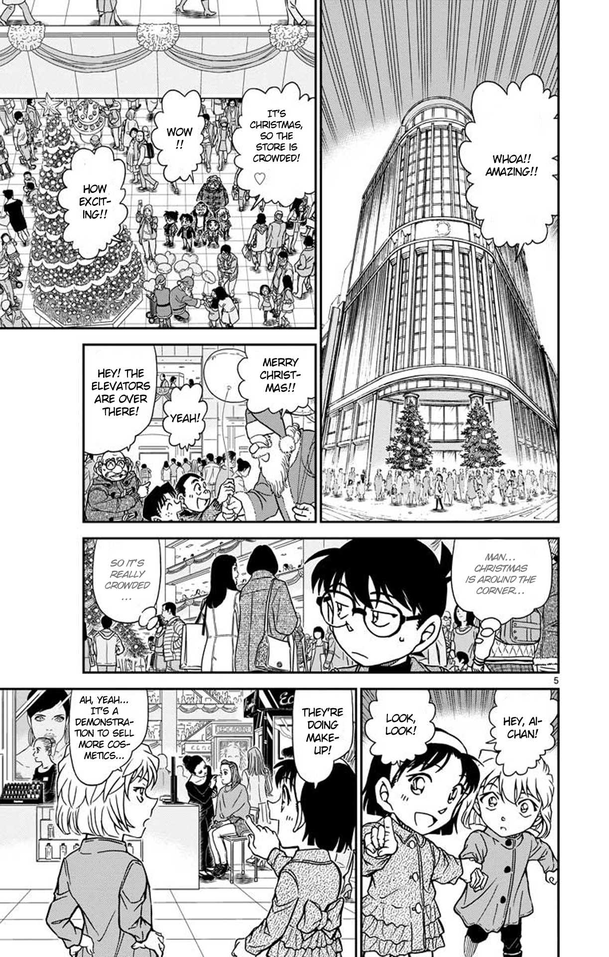 Detective Conan Chapter 939 page 6 - Chapter 939: Lunch at the Department Store