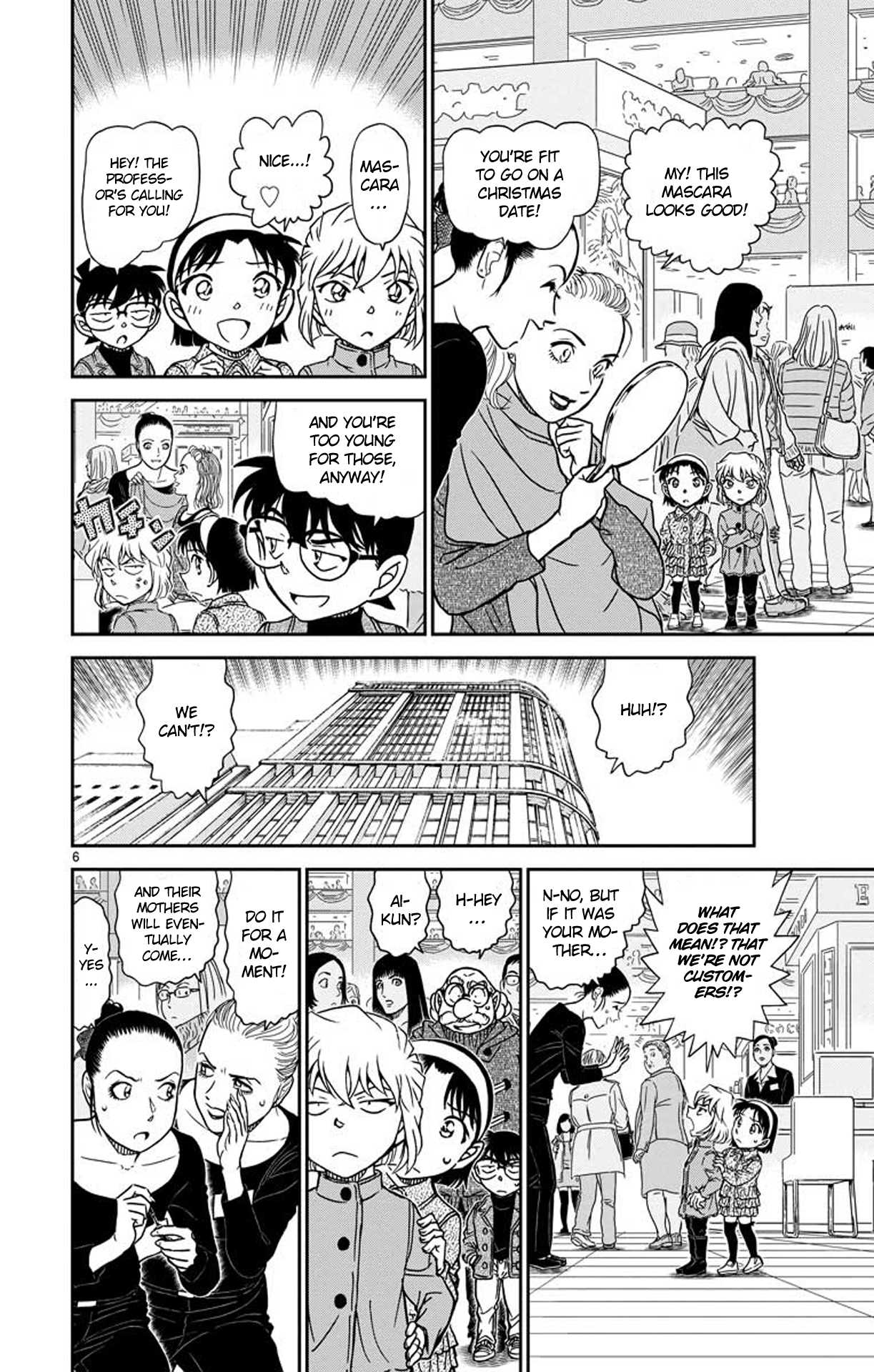 Detective Conan Chapter 939 page 7 - Chapter 939: Lunch at the Department Store