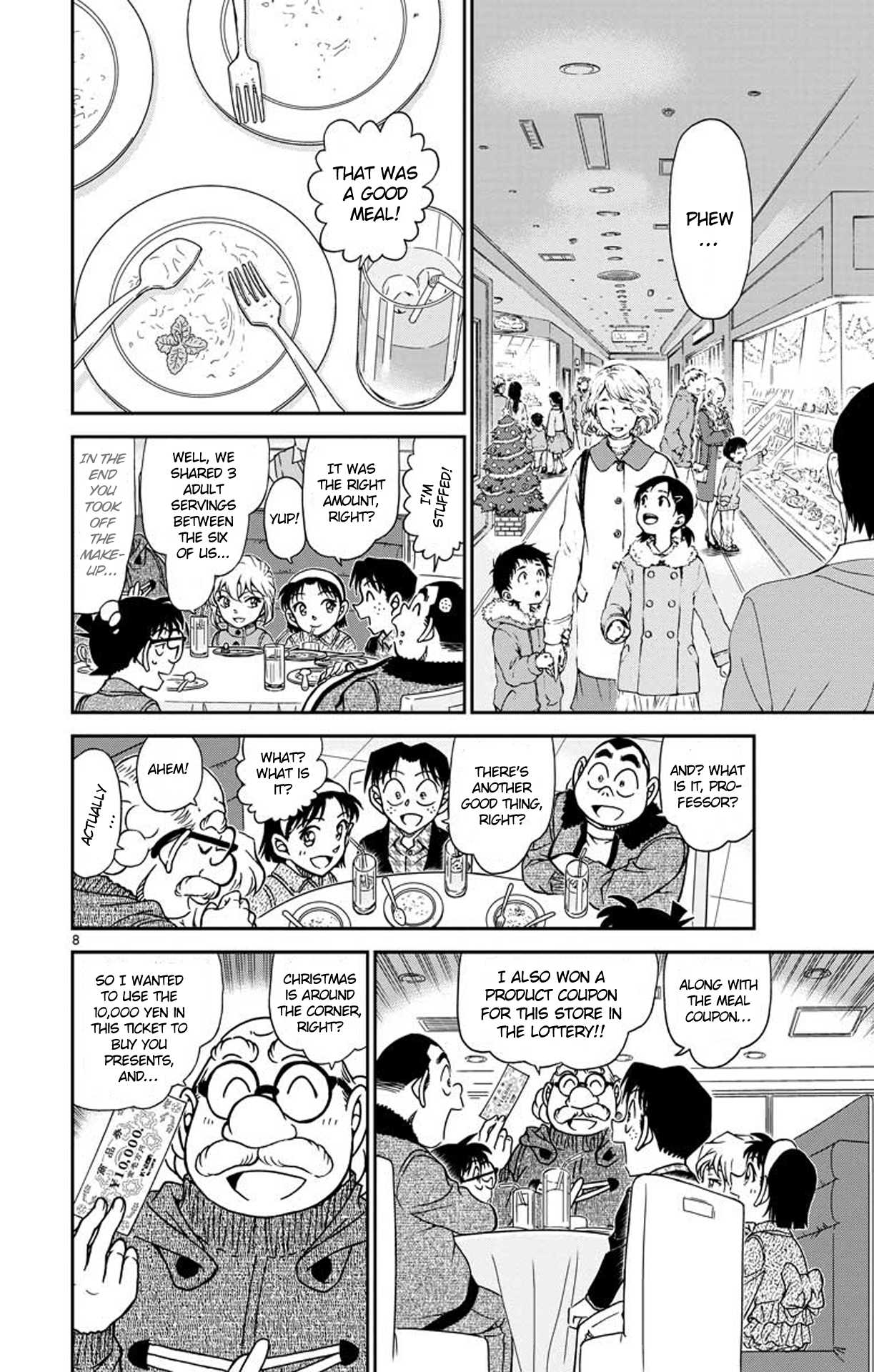 Detective Conan Chapter 939 page 9 - Chapter 939: Lunch at the Department Store