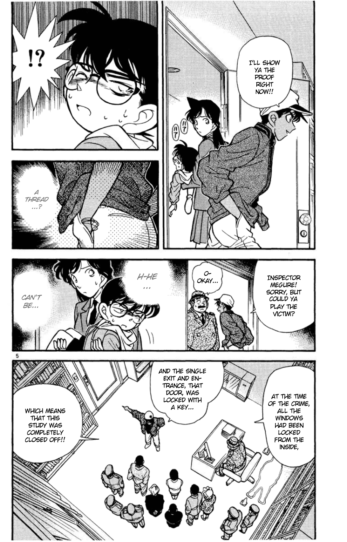 Detective Conan Chapter 94 page 7 - Chapter 94: The Great Detective of the East...?!