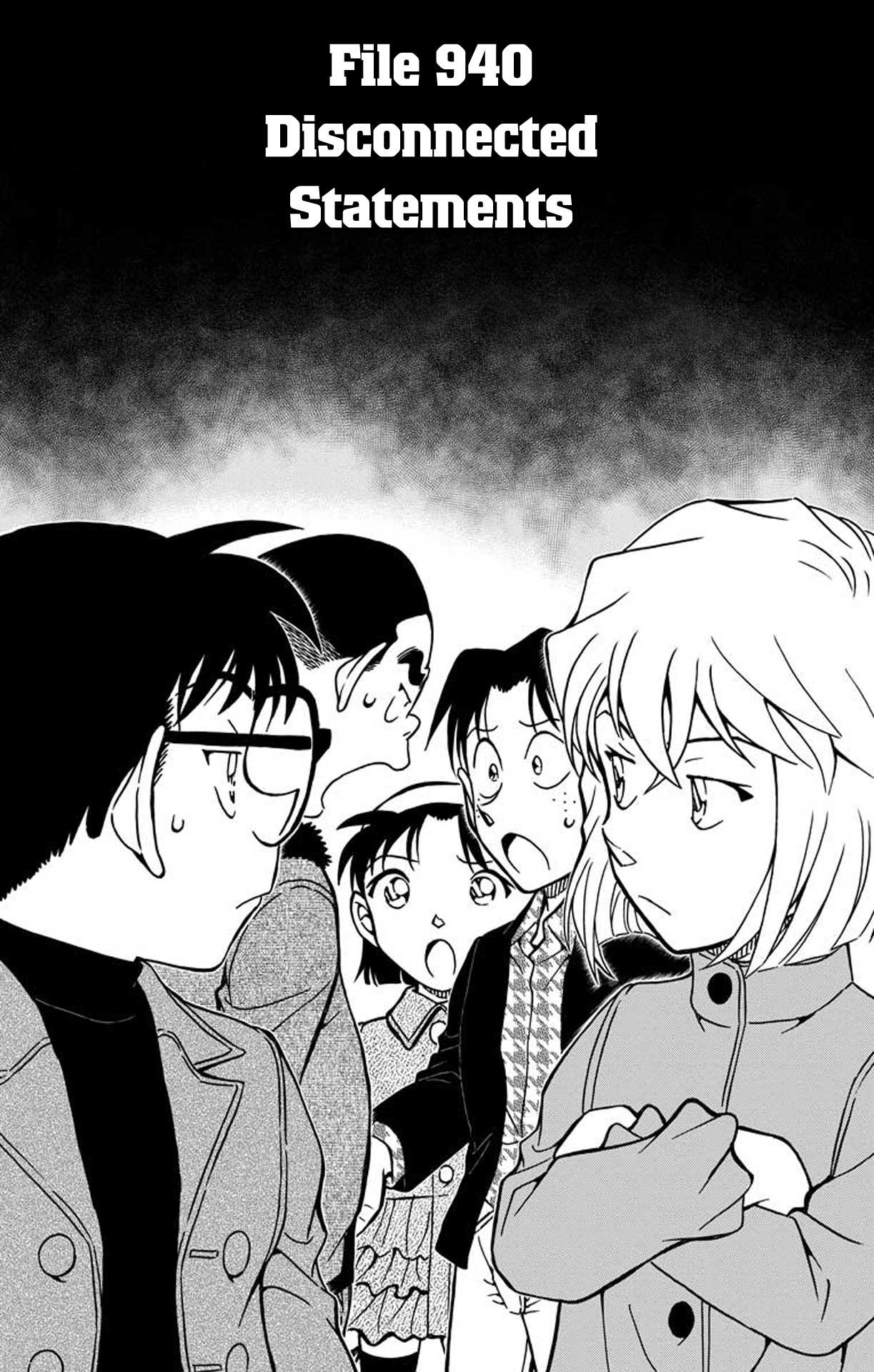 Detective Conan Chapter 940 page 2 - Chapter 940: Disconnected Statements