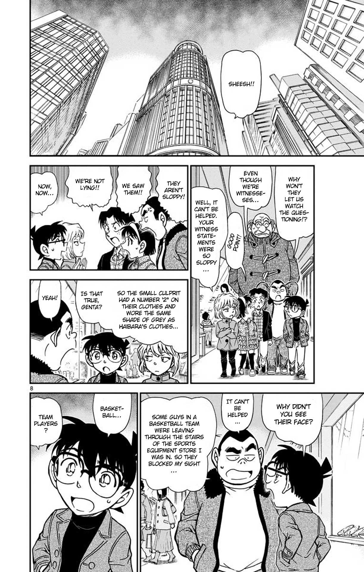 Detective Conan Chapter 940 page 9 - Chapter 940: Disconnected Statements
