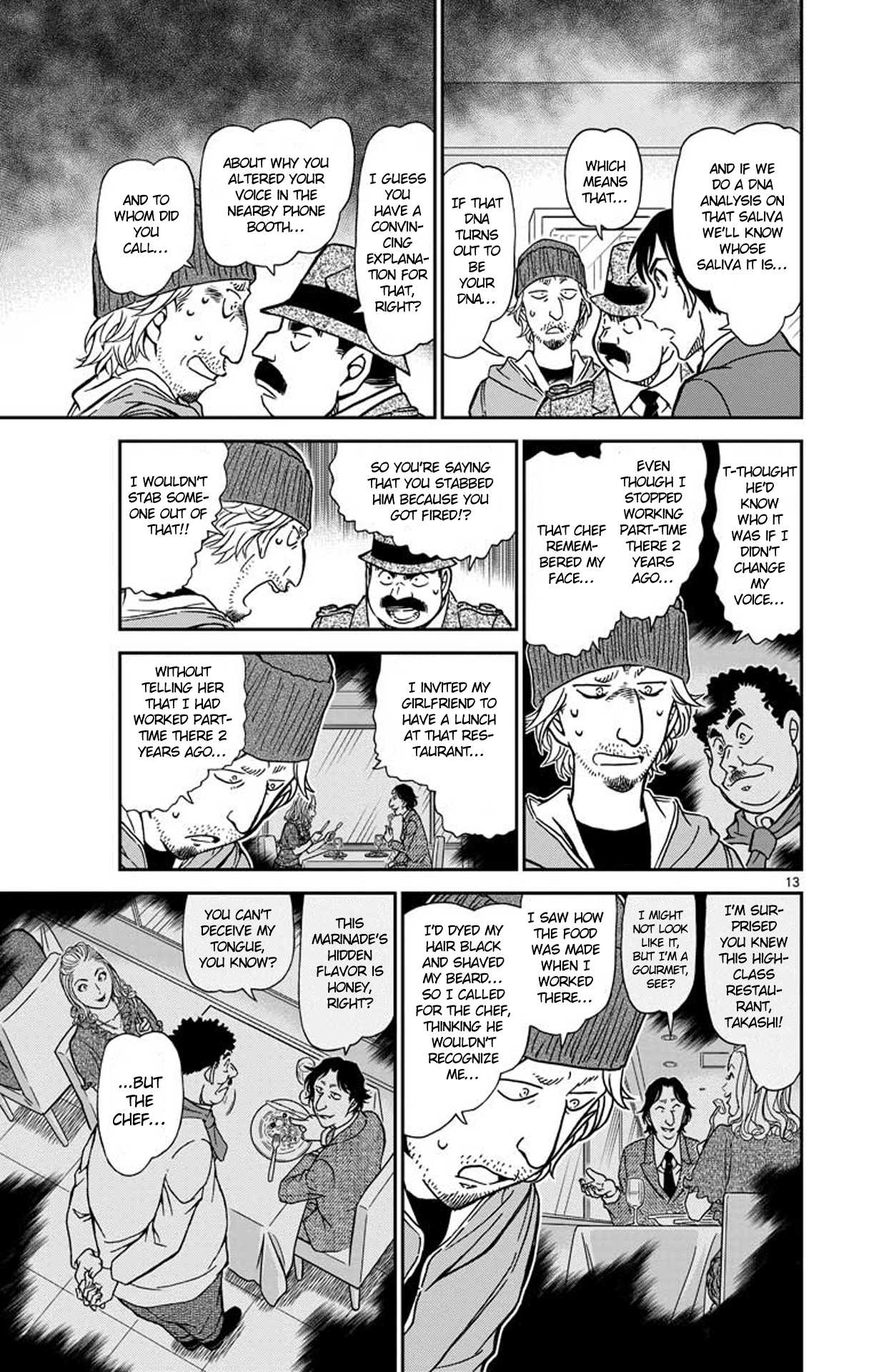 Detective Conan Chapter 941 page 14 - Chapter 941: The Truth of the Statements