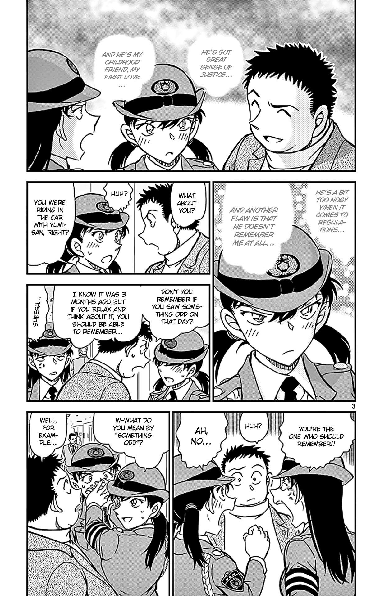 Detective Conan Chapter 942 page 4 - Chapter 942: Chiba's Difficult Case