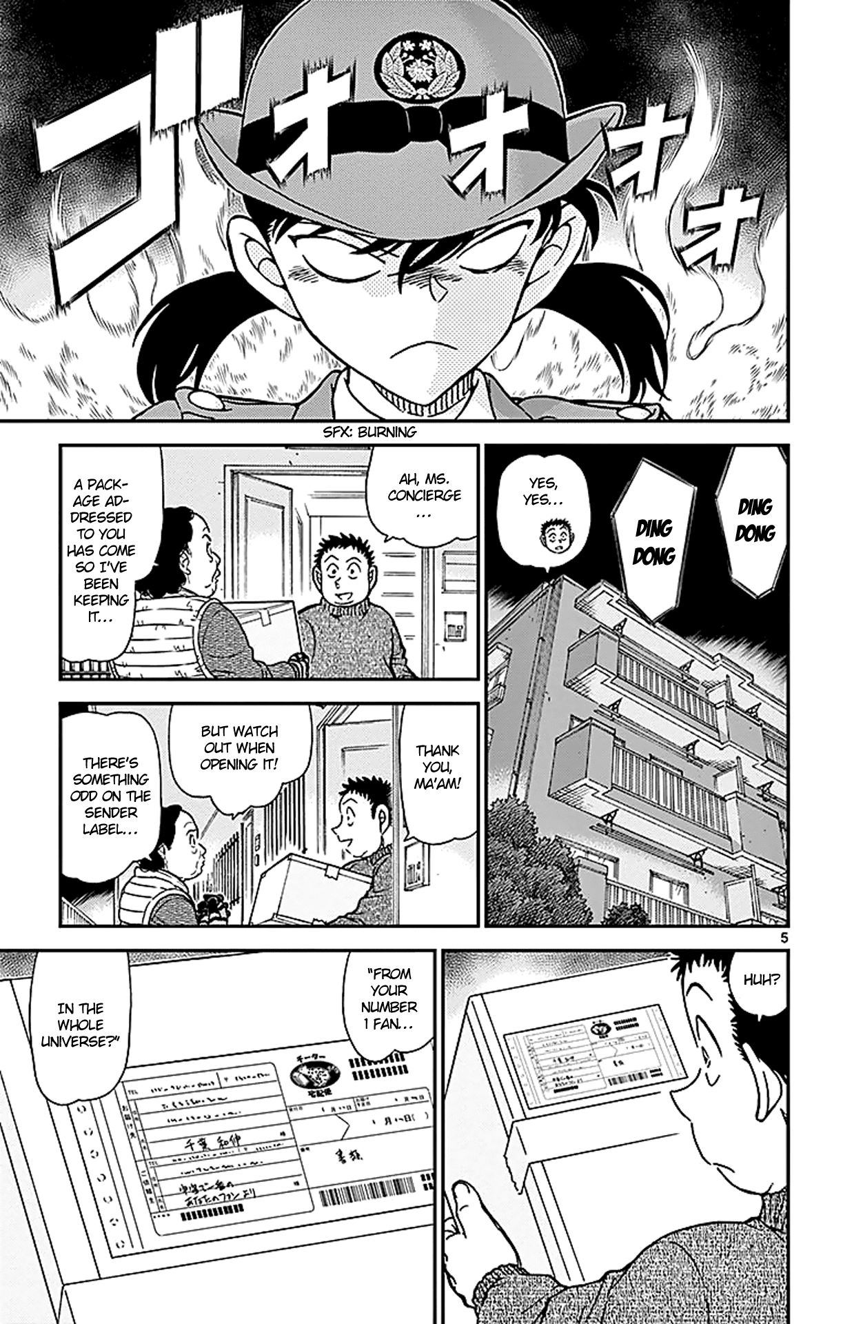 Detective Conan Chapter 942 page 6 - Chapter 942: Chiba's Difficult Case