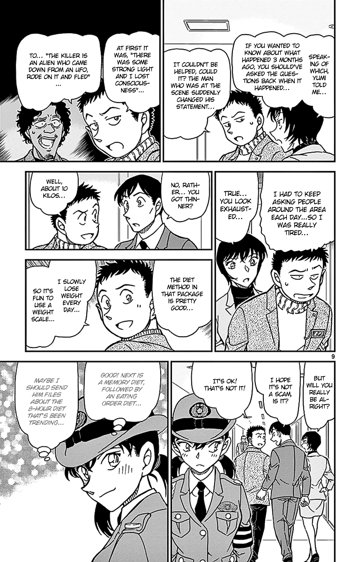 Detective Conan Chapter 943 page 10 - Chapter 943: Unidentified Flying Object