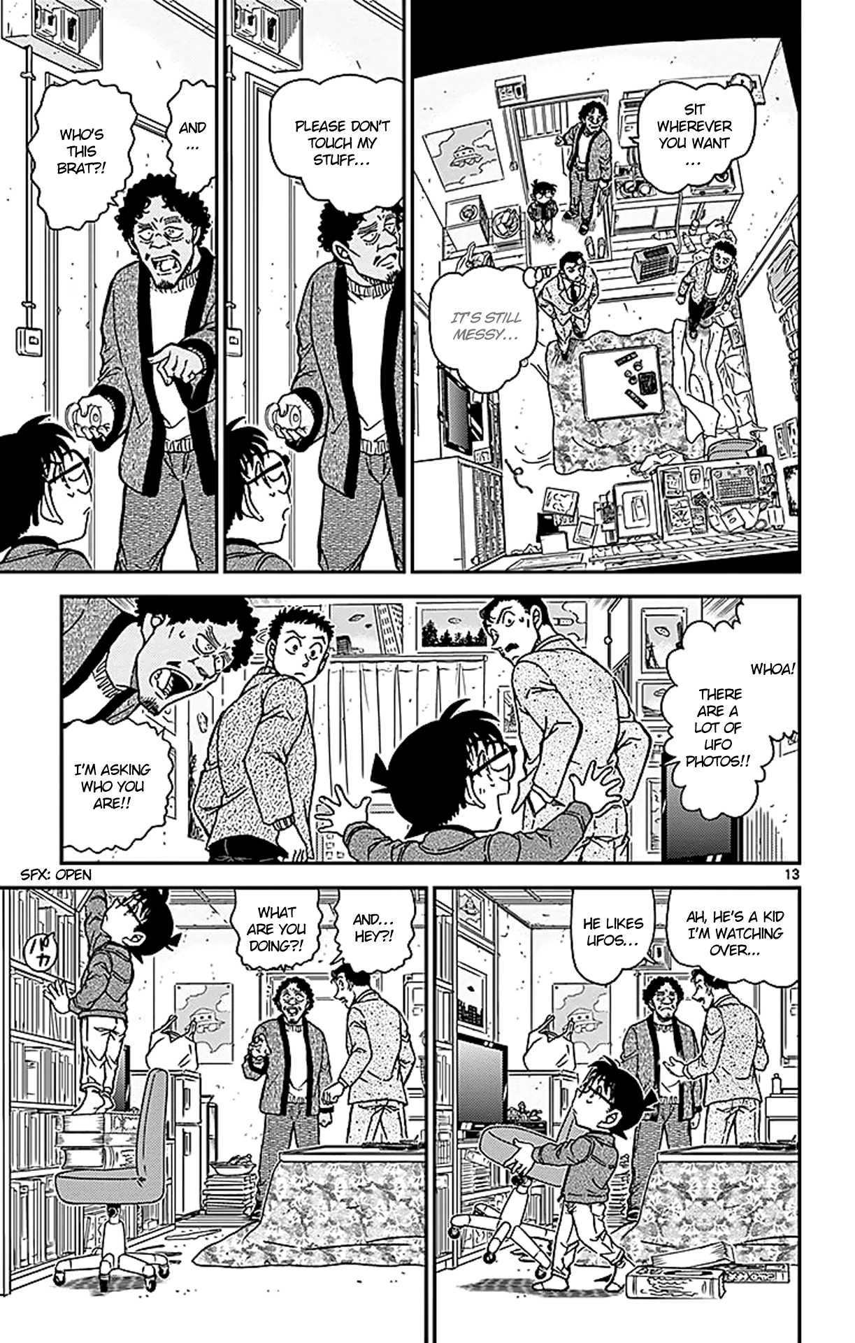 Detective Conan Chapter 943 page 14 - Chapter 943: Unidentified Flying Object