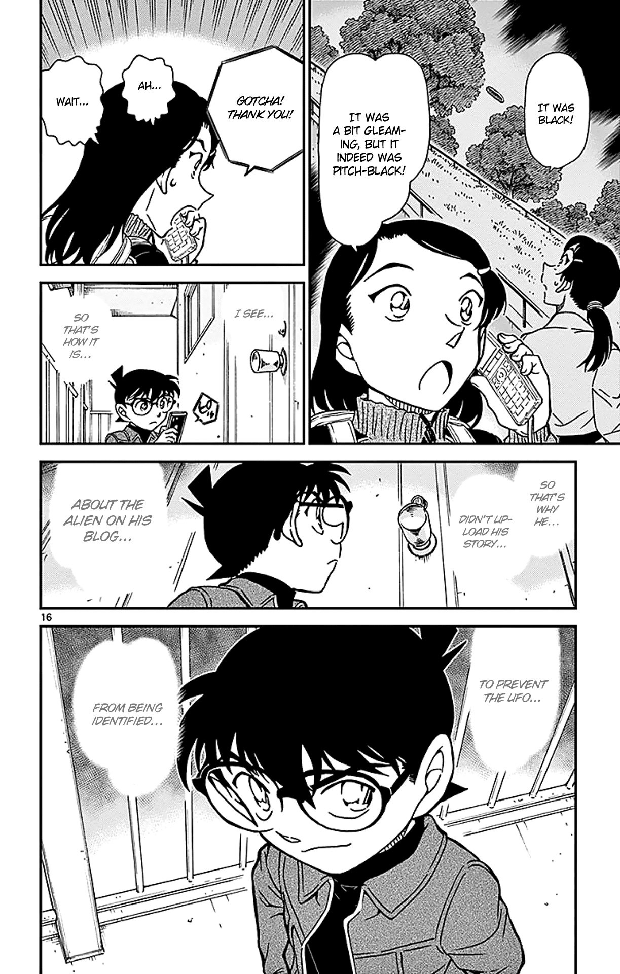 Detective Conan Chapter 943 page 17 - Chapter 943: Unidentified Flying Object
