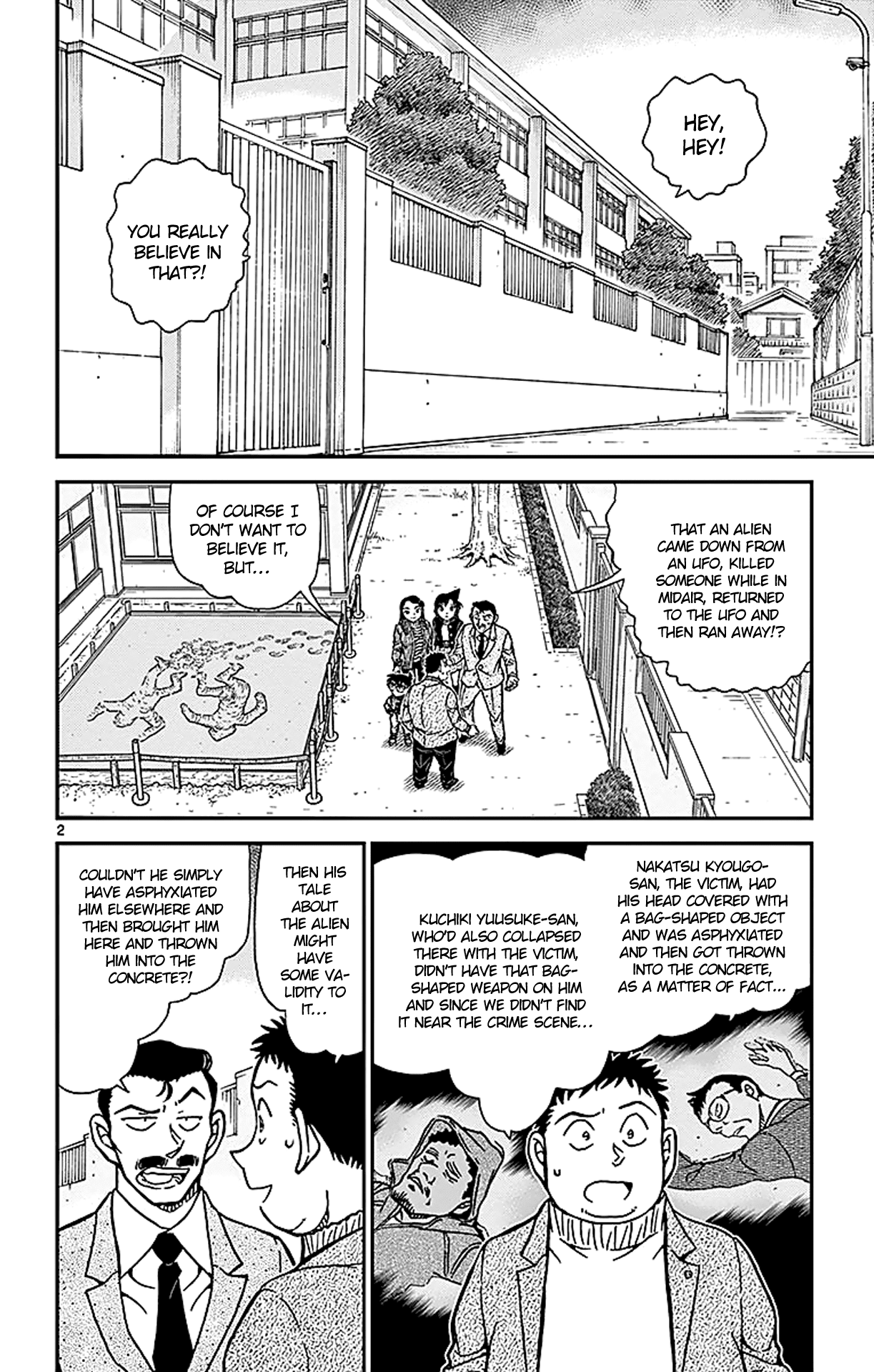 Detective Conan Chapter 943 page 3 - Chapter 943: Unidentified Flying Object