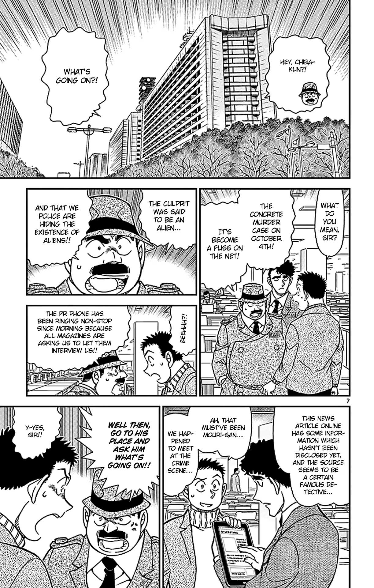 Detective Conan Chapter 943 page 8 - Chapter 943: Unidentified Flying Object