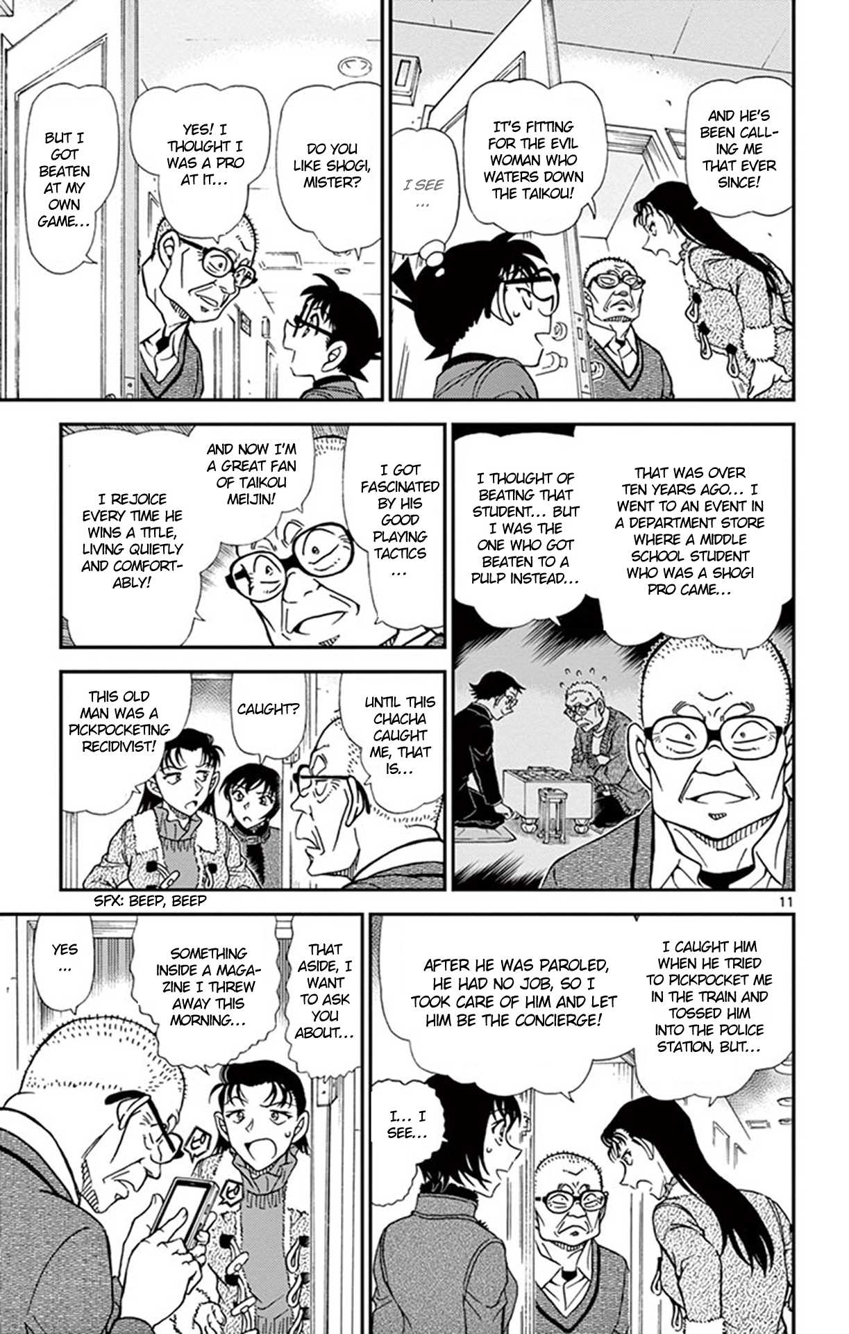 Detective Conan Chapter 945 page 12 - Chapter 945: A Mean Old Mister