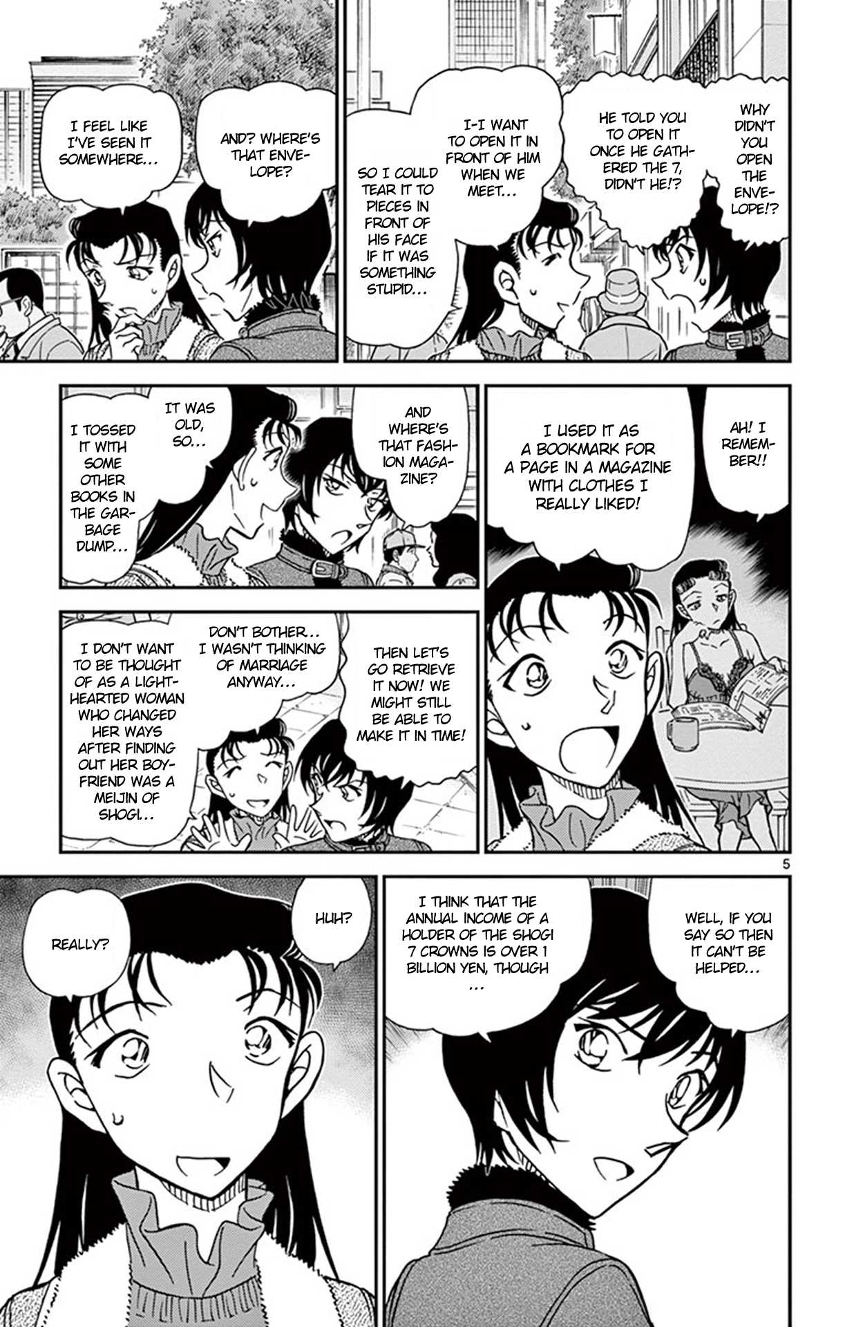 Detective Conan Chapter 945 page 6 - Chapter 945: A Mean Old Mister