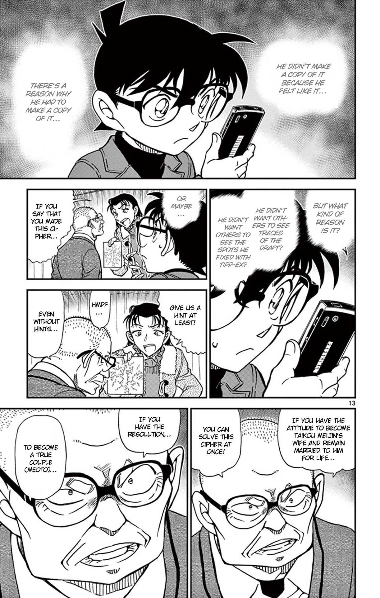 Detective Conan Chapter 946 page 14 - Chapter 946: The True Couple