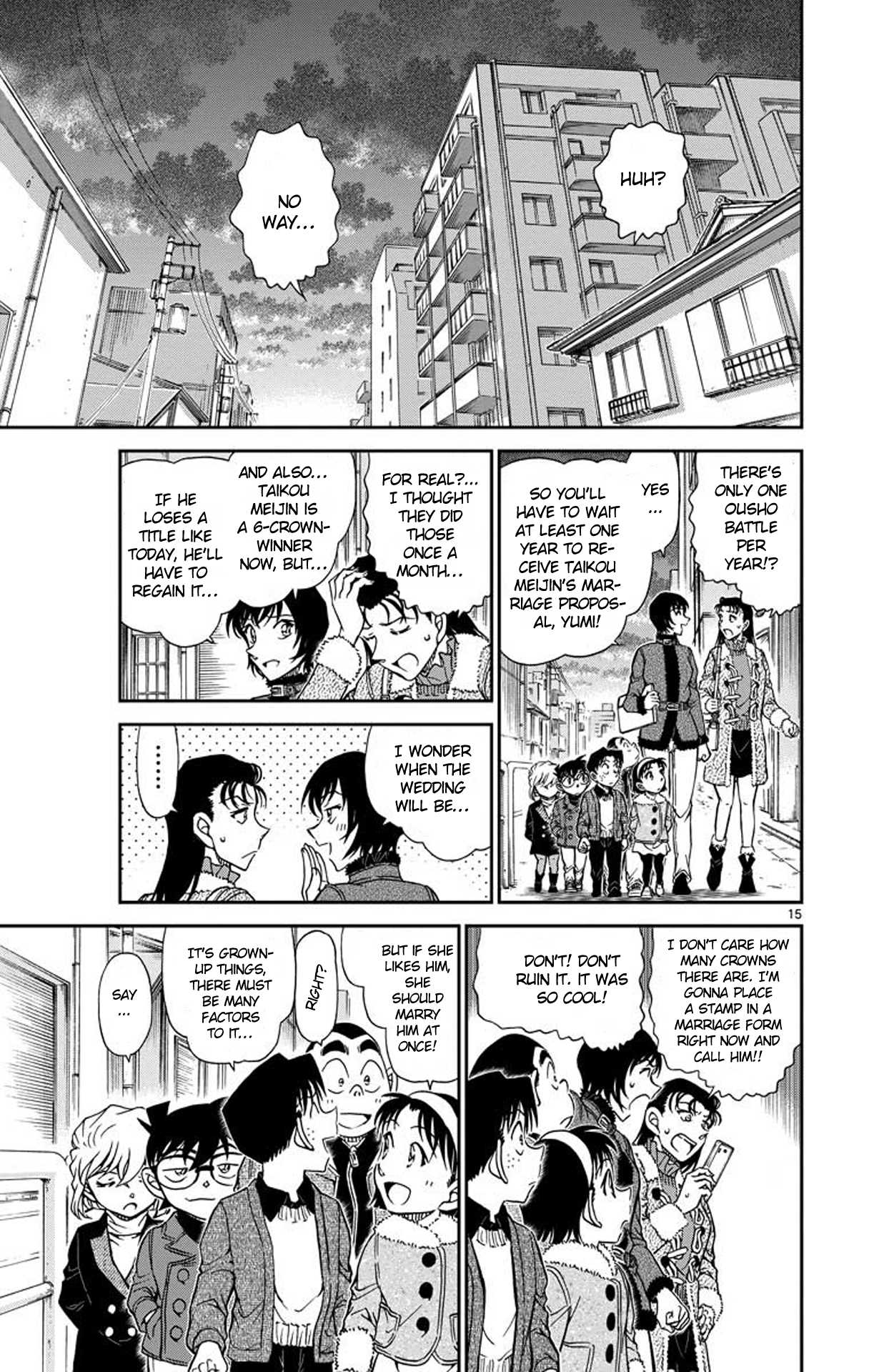 Detective Conan Chapter 947 page 16 - Chapter 947: The Favorite Motto