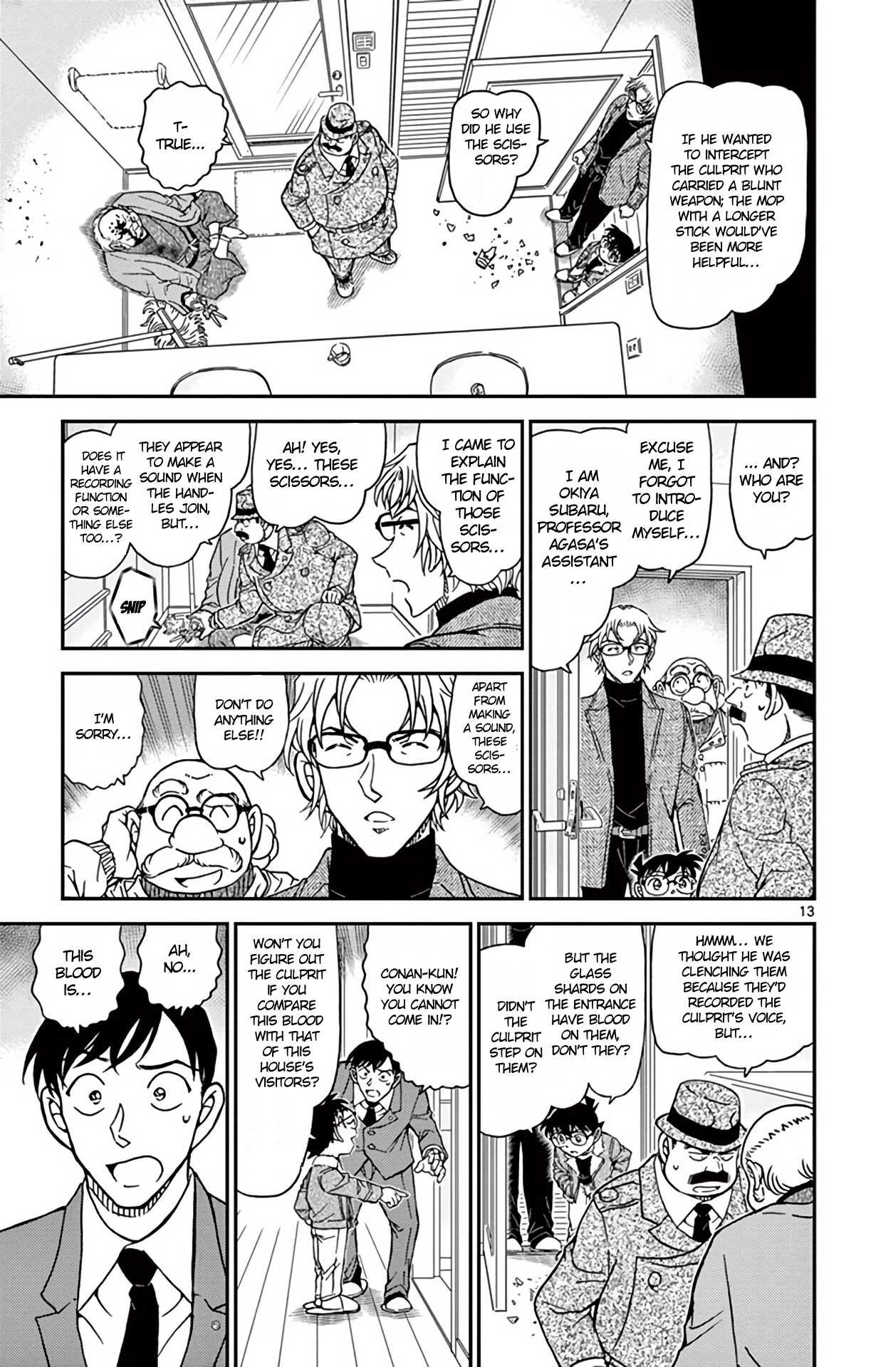 Detective Conan Chapter 948 page 14 - Chapter 948: The Clenched Scissors