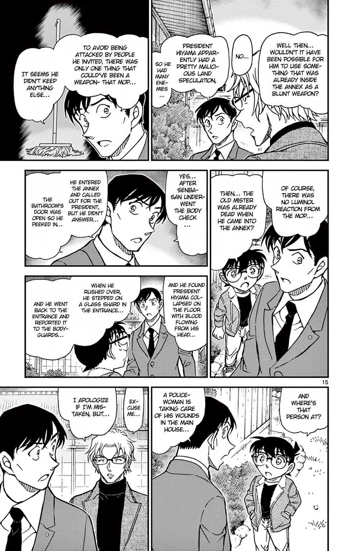 Detective Conan Chapter 948 page 16 - Chapter 948: The Clenched Scissors