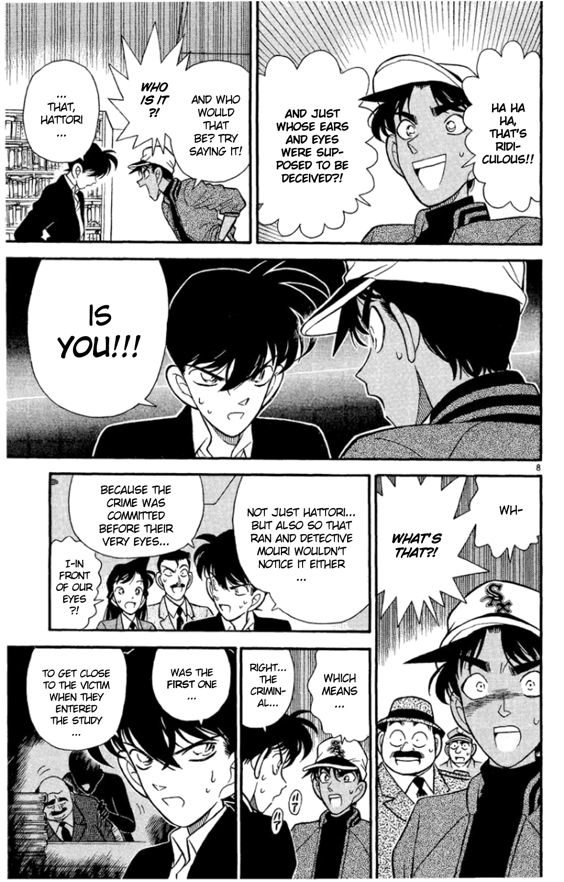 Detective Conan Chapter 95 page 10 - Chapter 95: The Great Detective of the East Appears?!