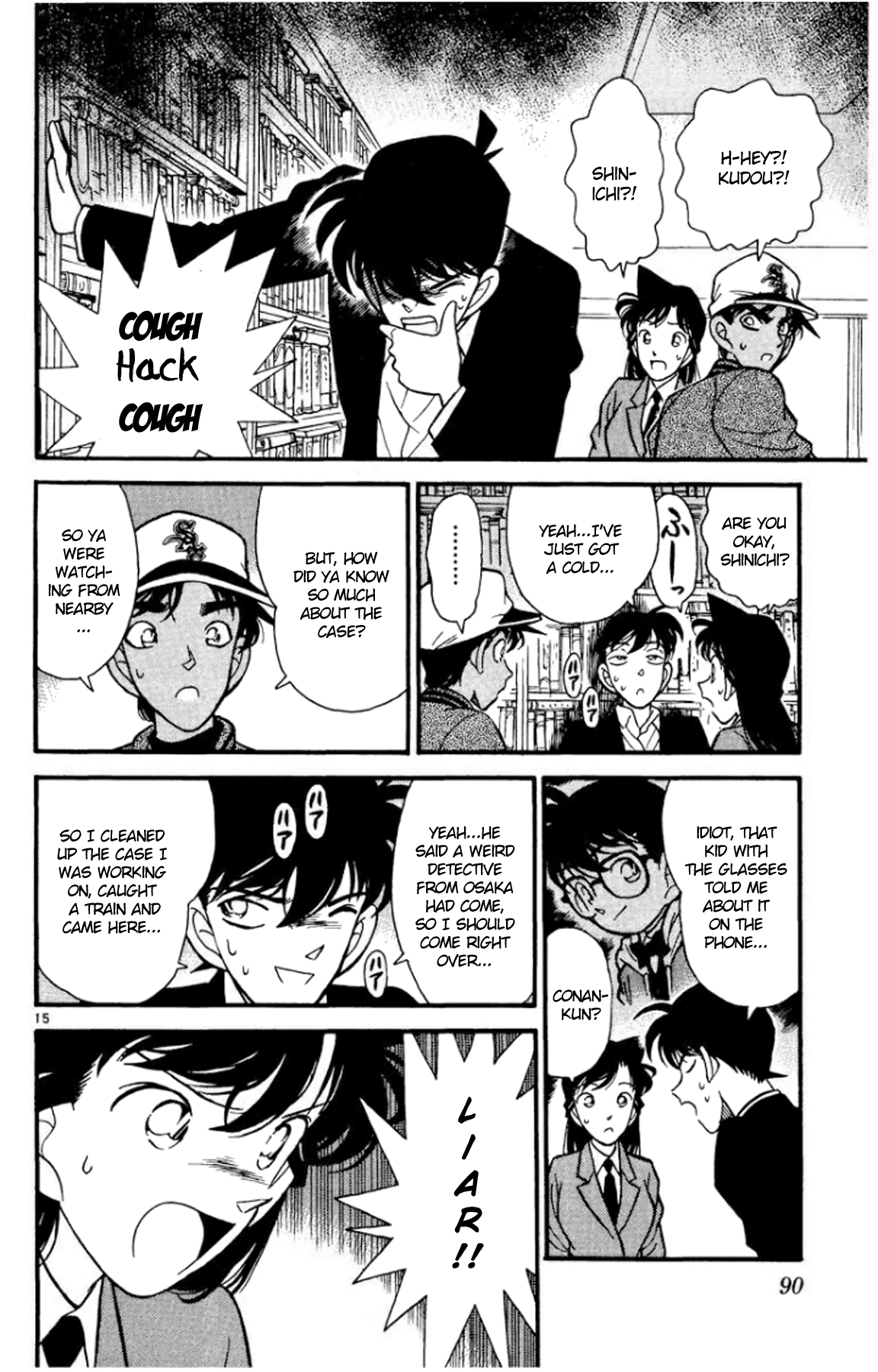 Detective Conan Chapter 95 page 17 - Chapter 95: The Great Detective of the East Appears?!