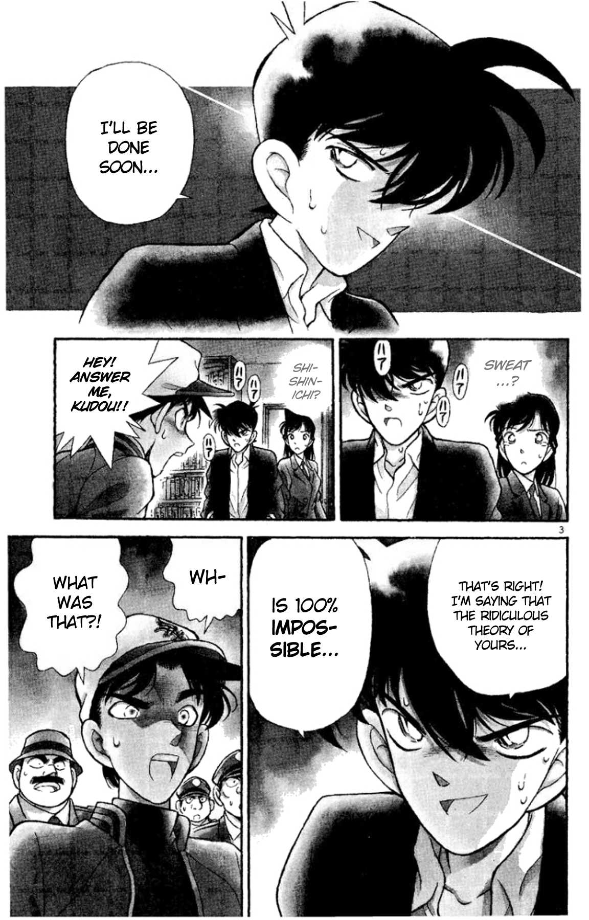 Detective Conan Chapter 95 page 4 - Chapter 95: The Great Detective of the East Appears?!