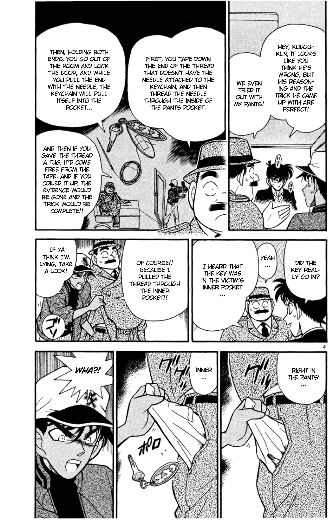 Detective Conan Chapter 95 page 6 - Chapter 95: The Great Detective of the East Appears?!