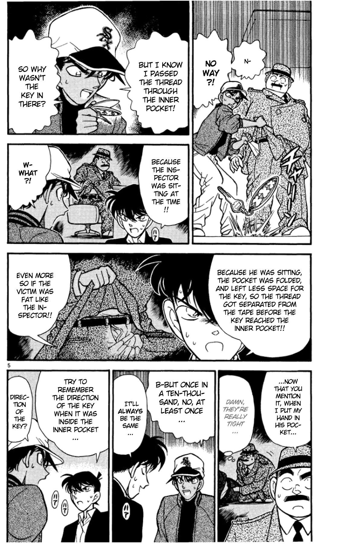 Detective Conan Chapter 95 page 7 - Chapter 95: The Great Detective of the East Appears?!