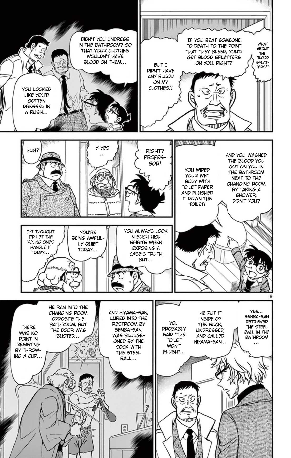 Detective Conan Chapter 950 page 10 - Chapter 950: The Cut-out Letters