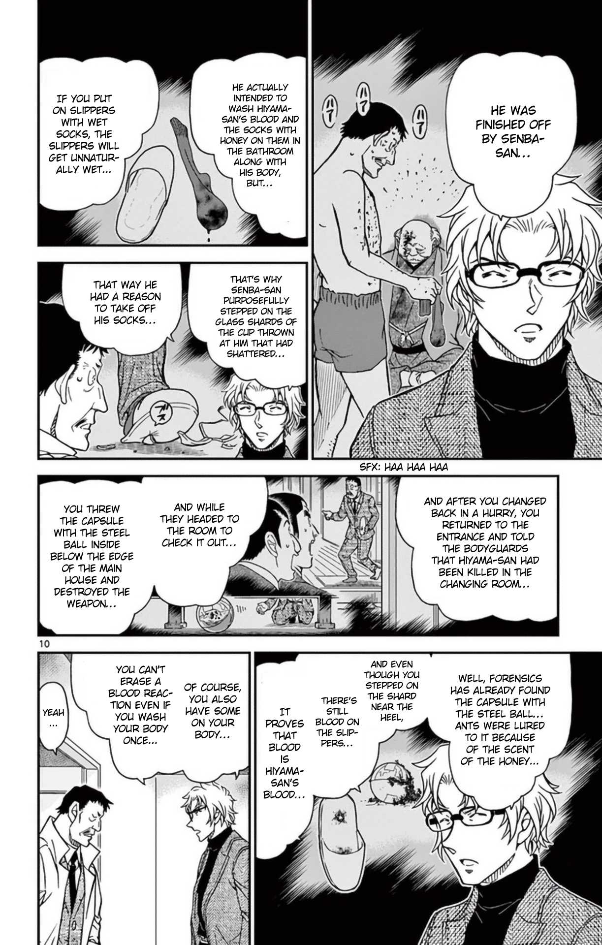 Detective Conan Chapter 950 page 11 - Chapter 950: The Cut-out Letters