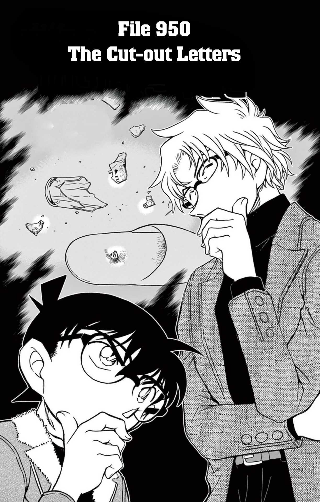Detective Conan Chapter 950 page 2 - Chapter 950: The Cut-out Letters