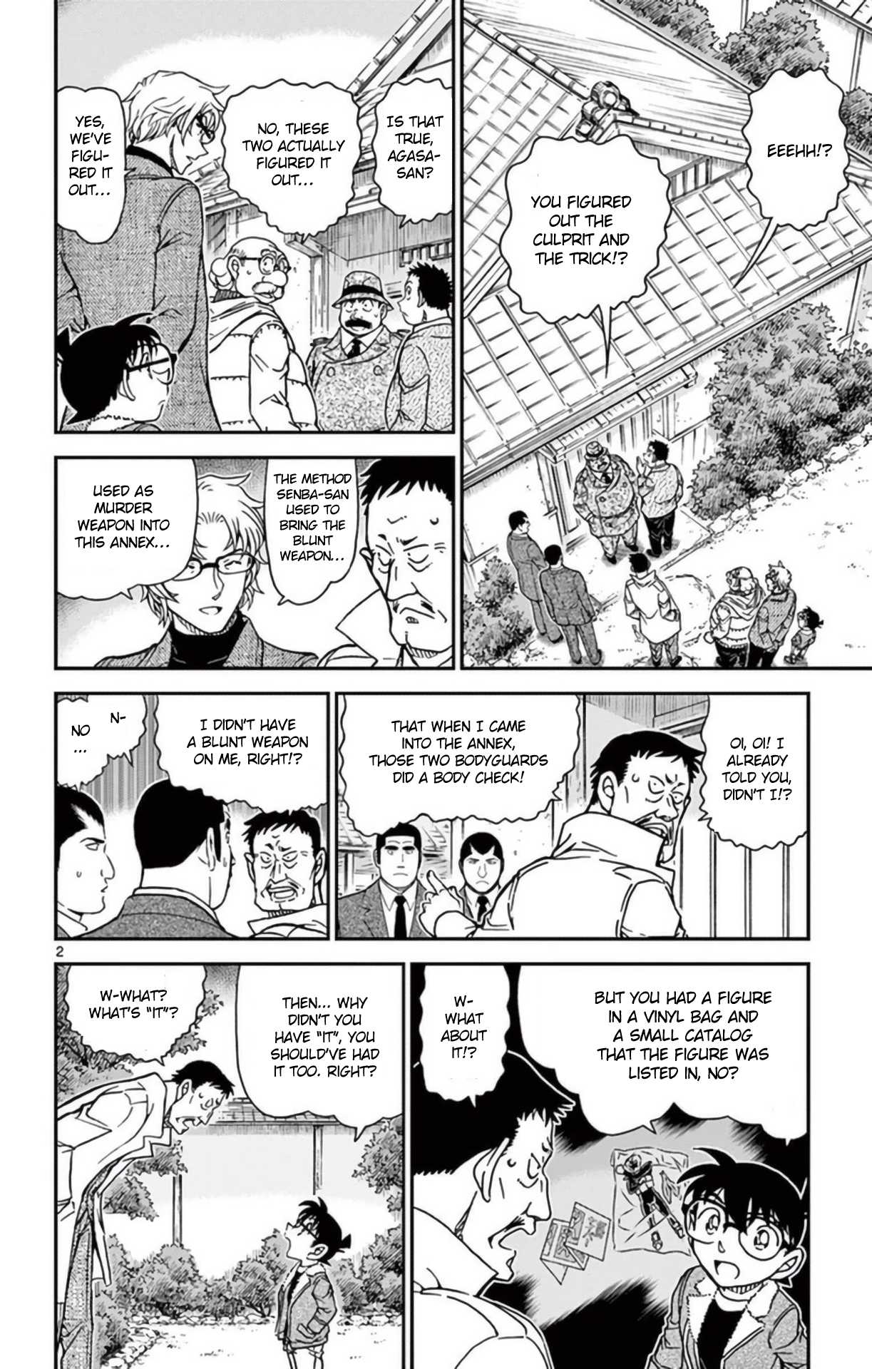 Detective Conan Chapter 950 page 3 - Chapter 950: The Cut-out Letters