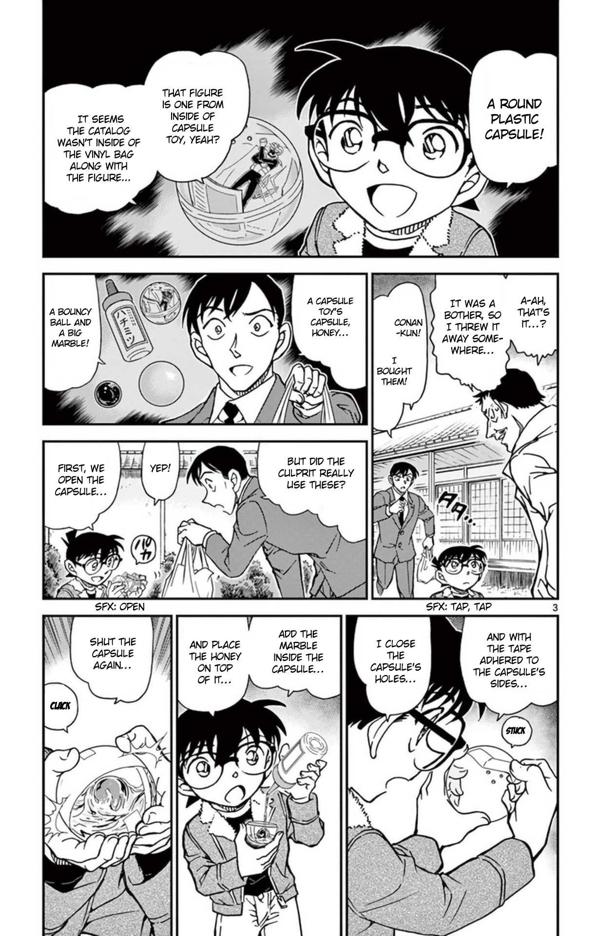 Detective Conan Chapter 950 page 4 - Chapter 950: The Cut-out Letters