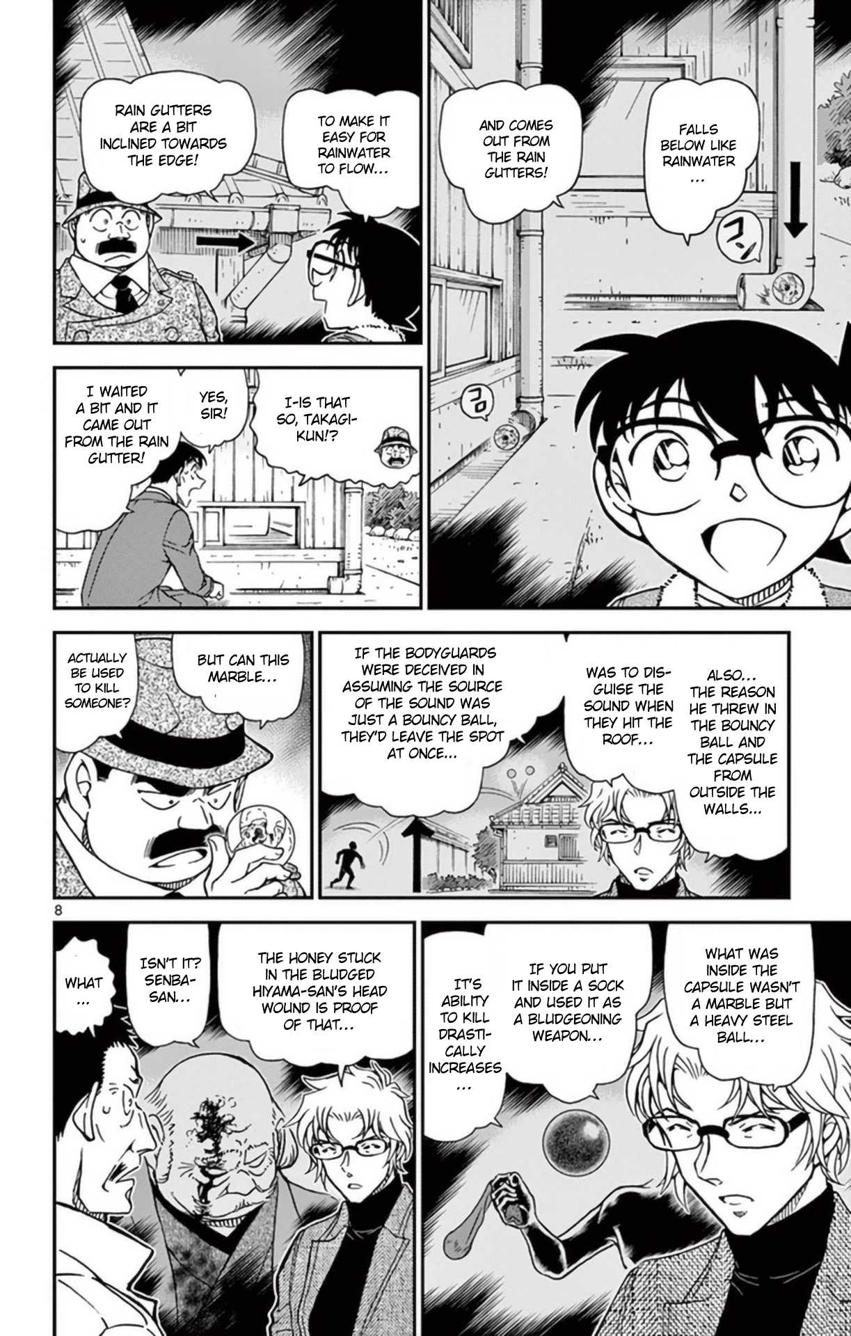 Detective Conan Chapter 950 page 9 - Chapter 950: The Cut-out Letters