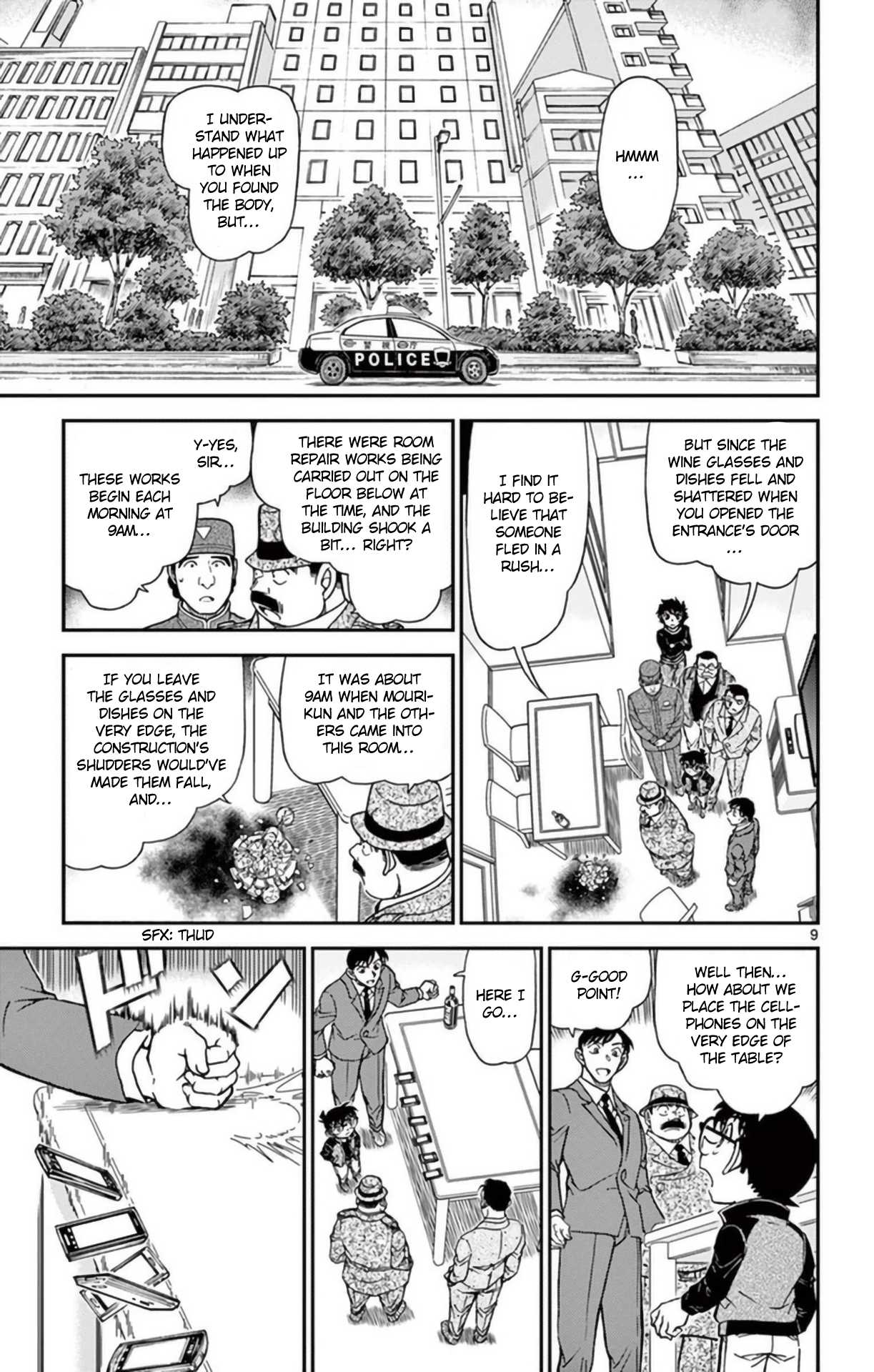 Detective Conan Chapter 952 page 10 - Chapter 952: In the Suspicious Next Room