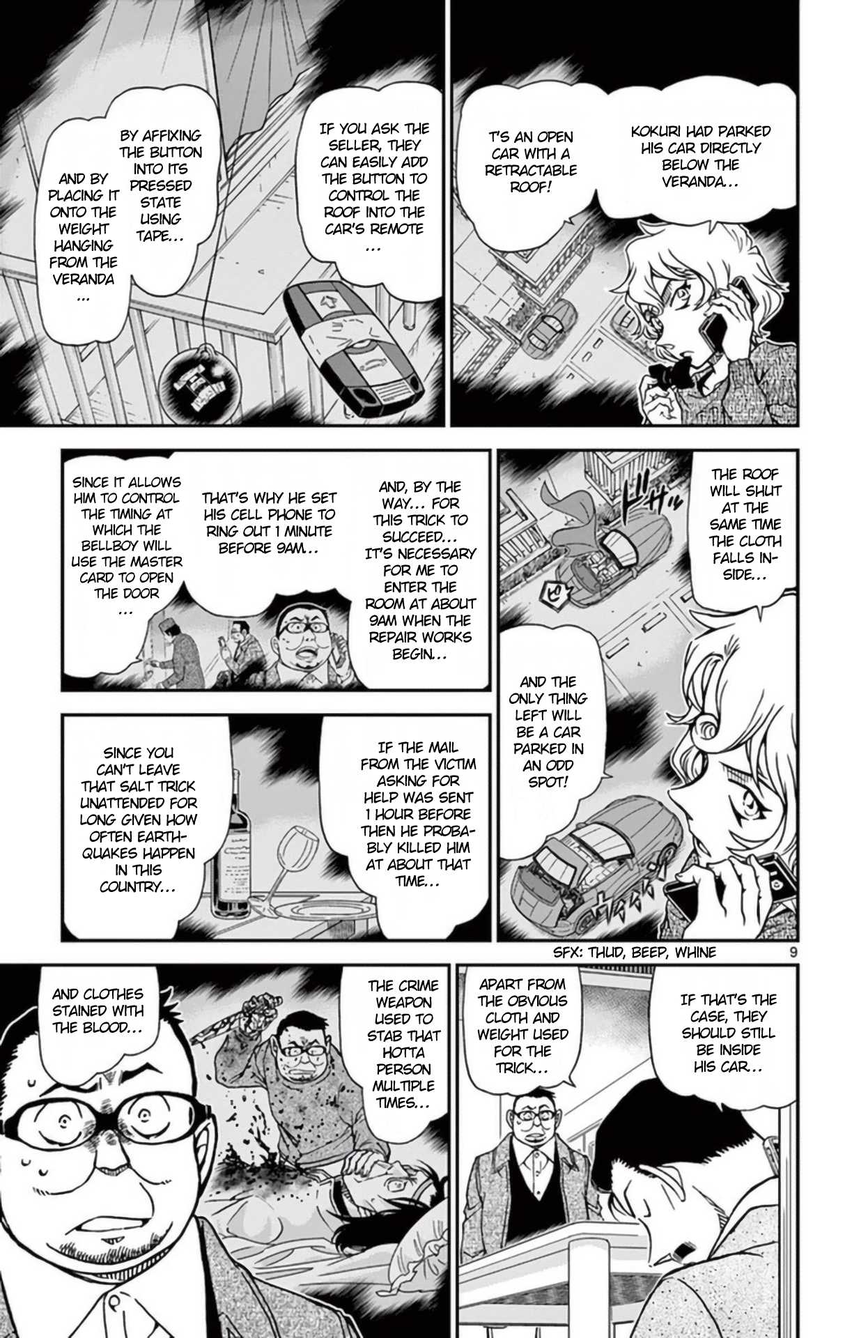 Detective Conan Chapter 953 page 10 - Chapter 953: As If Connecting with a Demon in the Dark