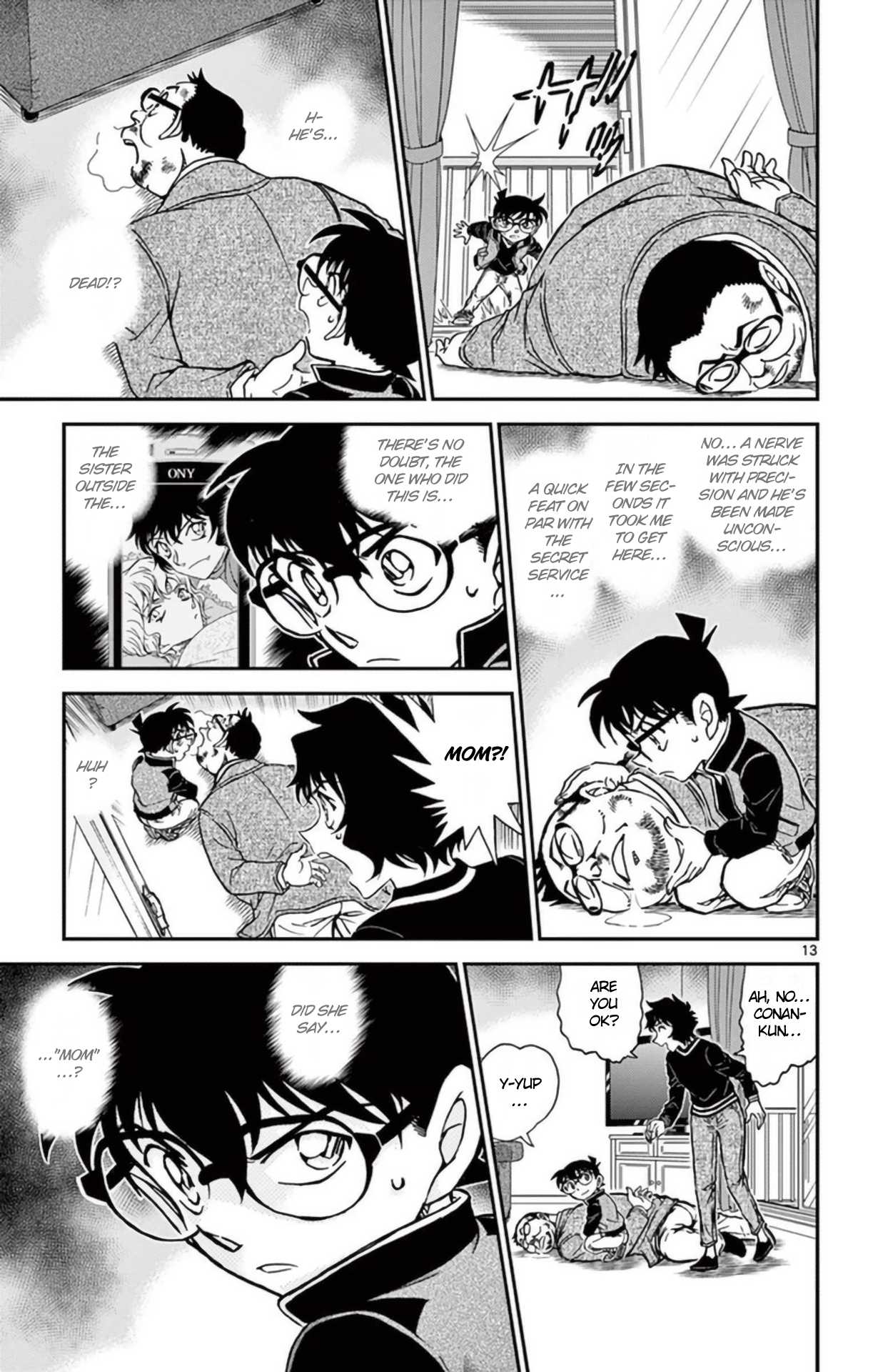 Detective Conan Chapter 953 page 14 - Chapter 953: As If Connecting with a Demon in the Dark