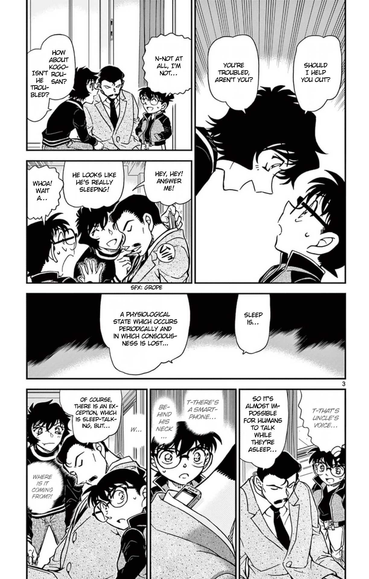 Detective Conan Chapter 953 page 4 - Chapter 953: As If Connecting with a Demon in the Dark