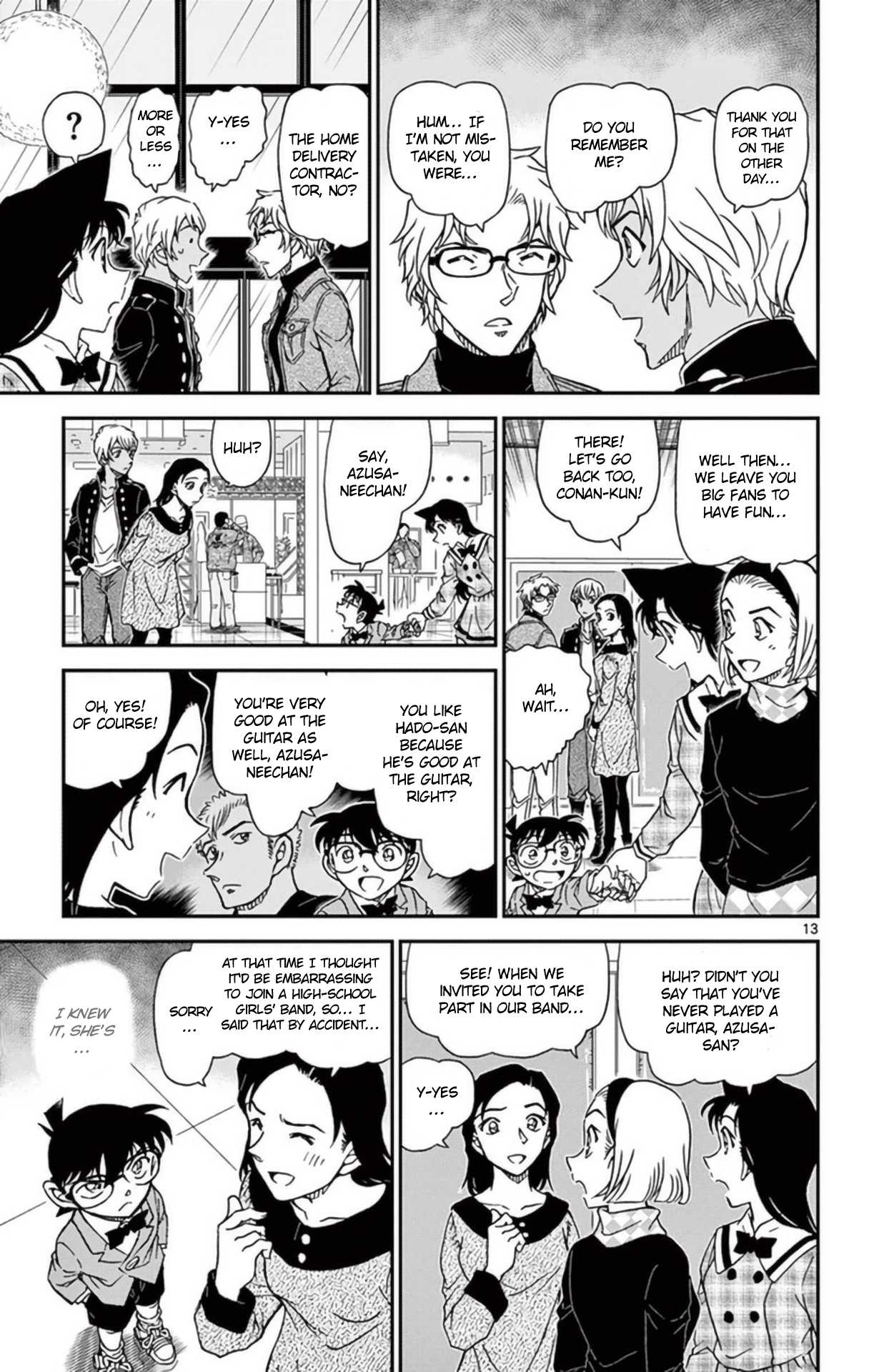 Detective Conan Chapter 954 page 14 - Chapter 954: The Punishment of Betrayal