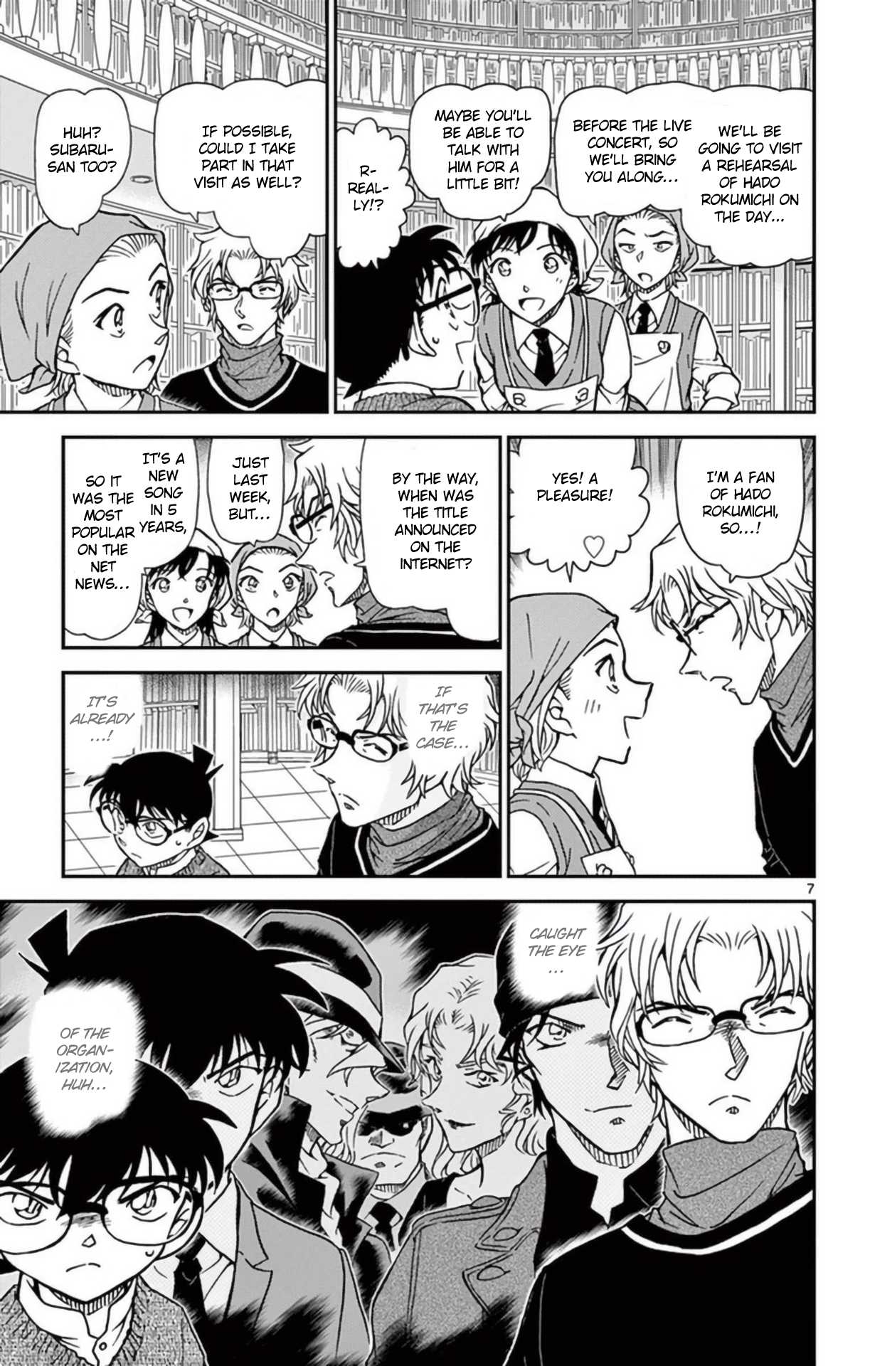 Detective Conan Chapter 954 page 8 - Chapter 954: The Punishment of Betrayal