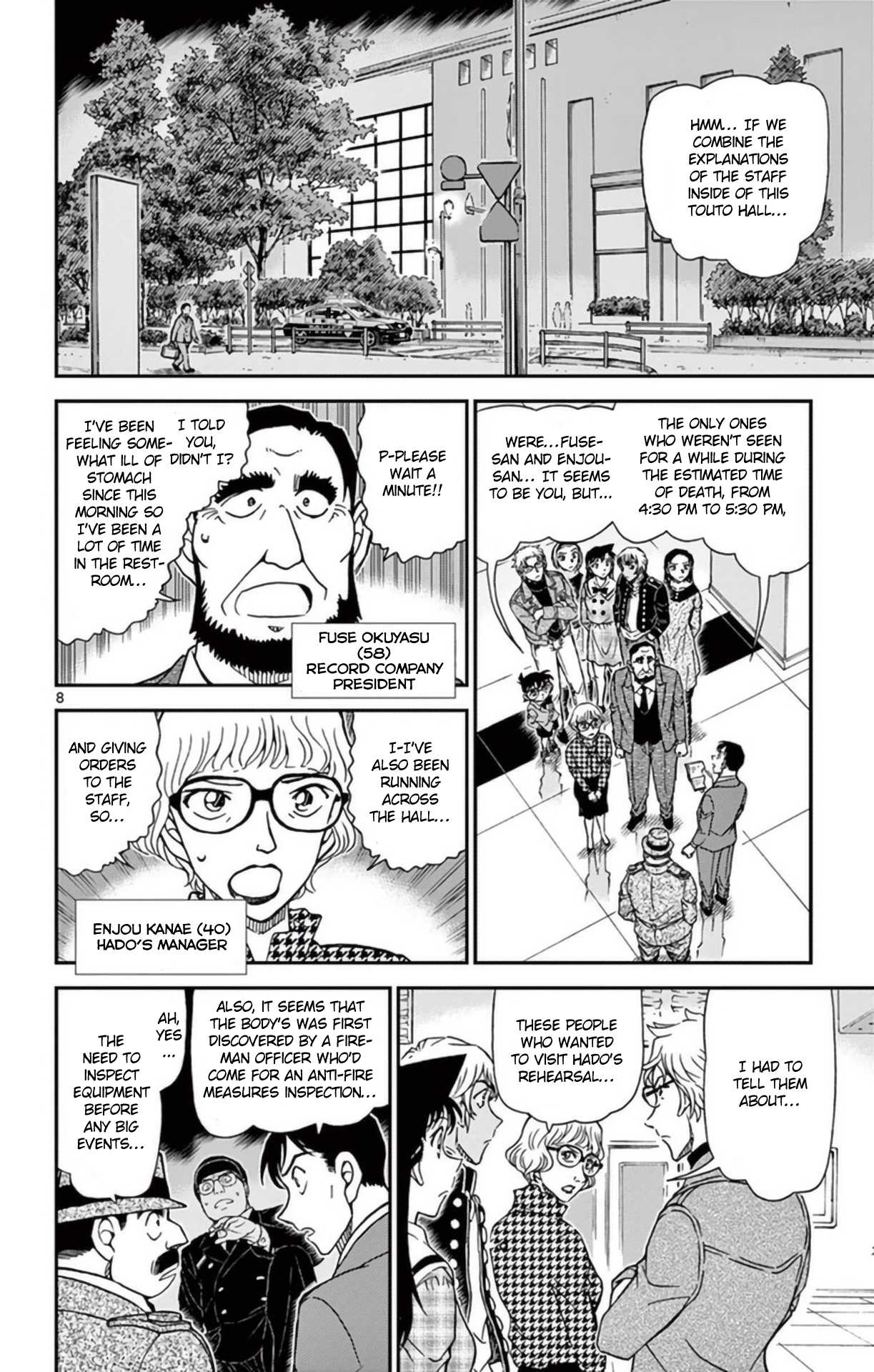 Detective Conan Chapter 955 page 9 - Chapter 955: The Outcome of the Betrayal