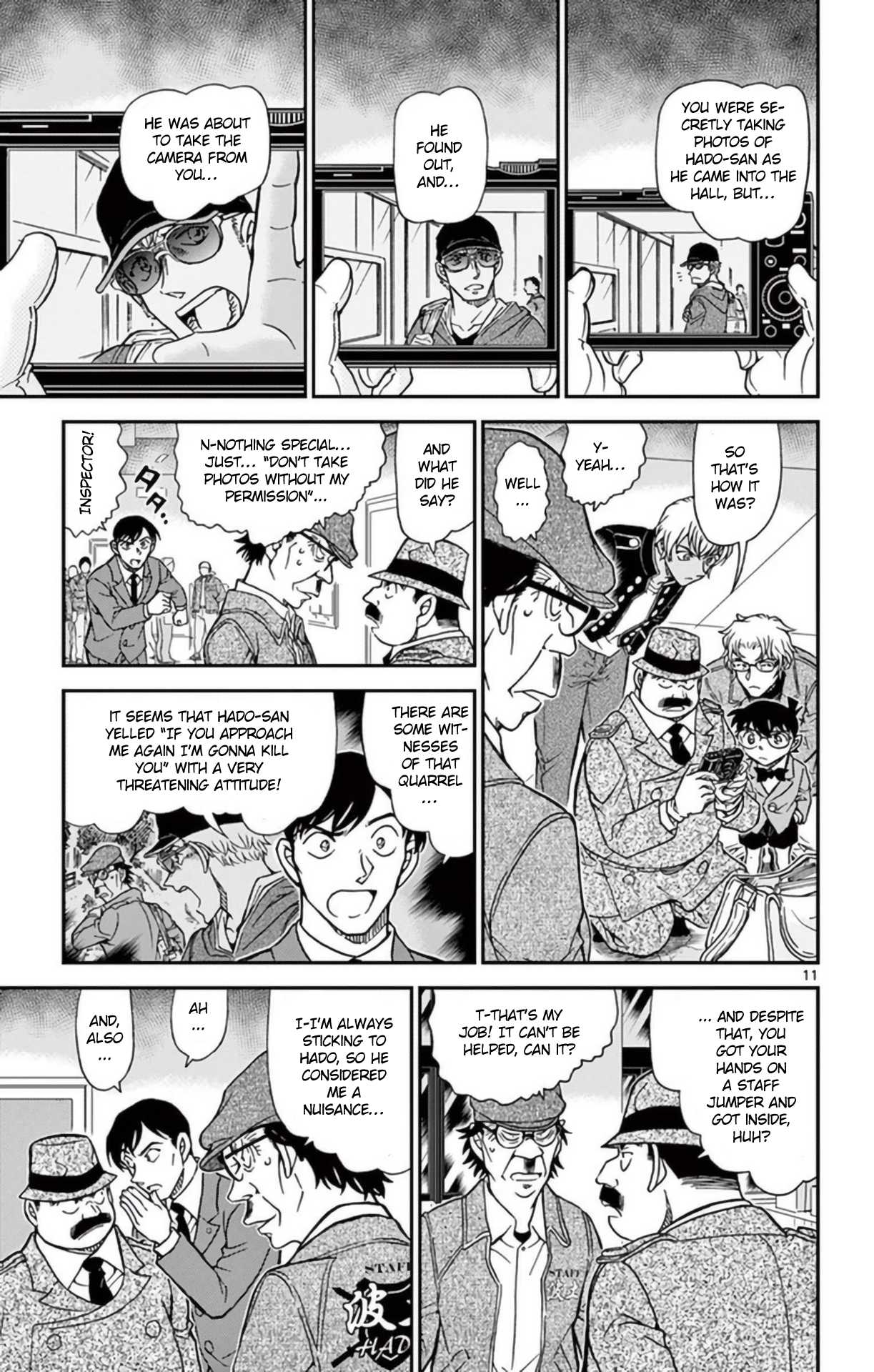 Detective Conan Chapter 956 page 12 - Chapter 956: The Spearhead of Betrayal